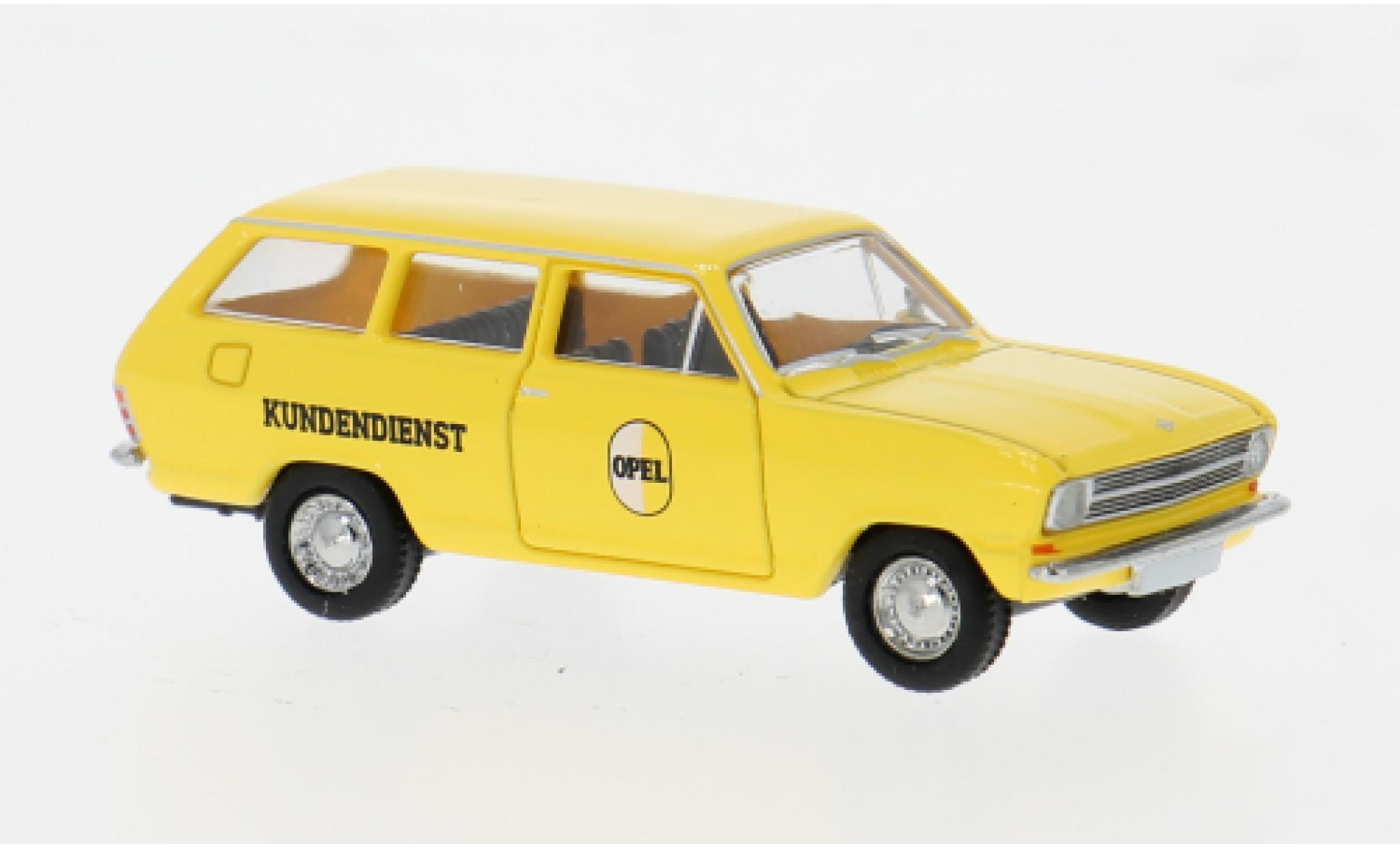Opel Kadett 1/87 Brekina B Caravan Kundendienst 1965 1:87 modellino in miniatura