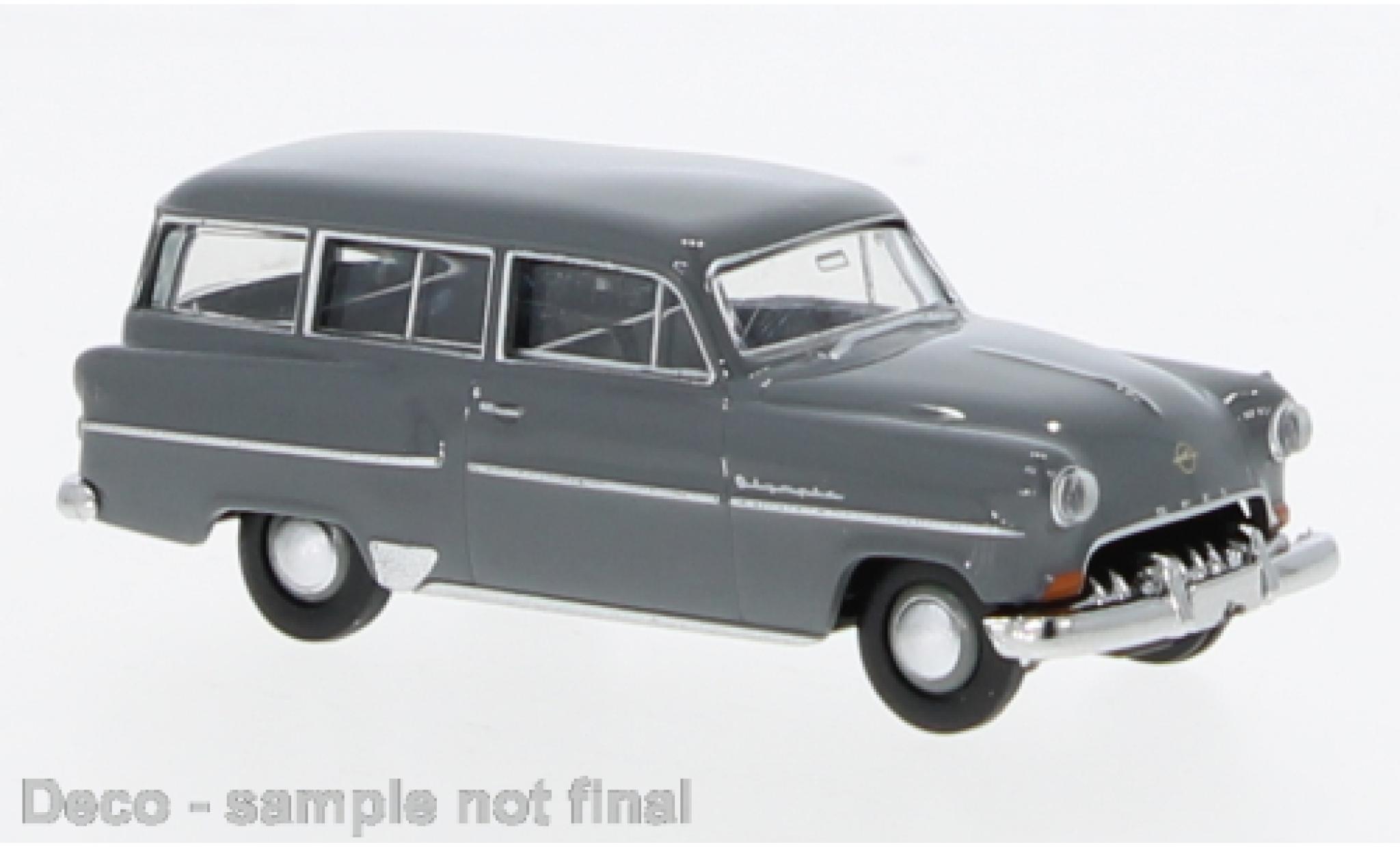 Opel Olympia 1/87 Brekina Caravan grau 1954 1:87 modellino in miniatura