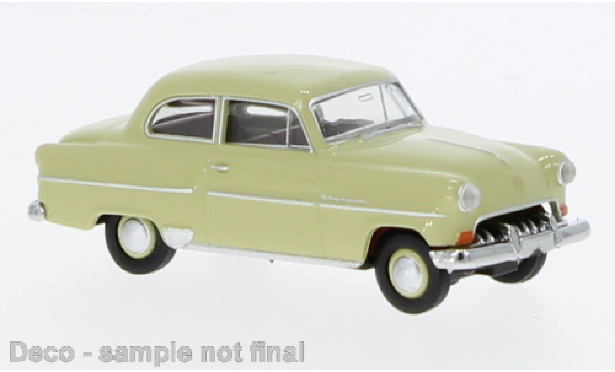 Opel Olympia 1/87 Brekina beige 1954 1:87 modellino in miniatura