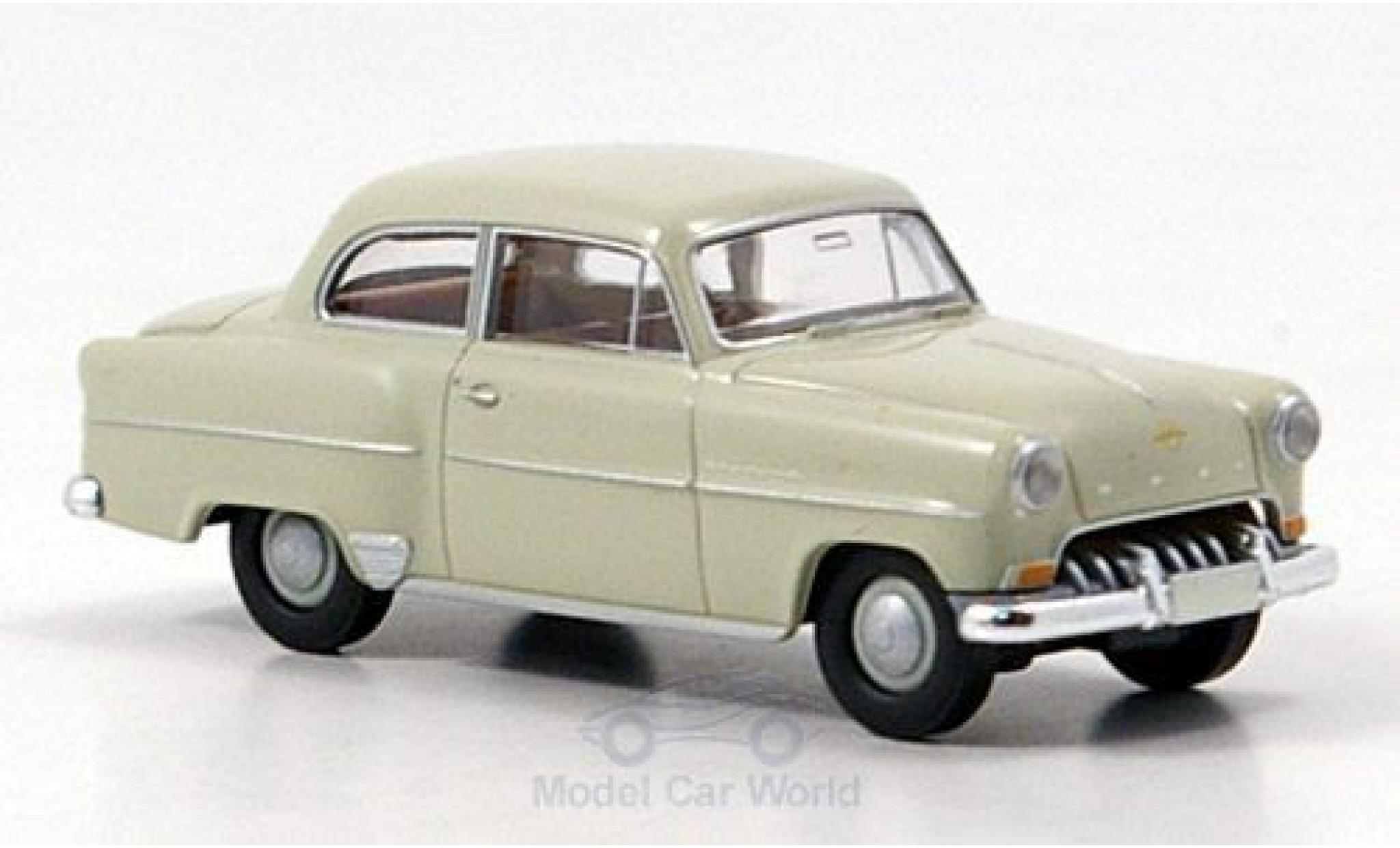 Opel Olympia 1/87 Brekina Rekord beige 1953 modellino in miniatura