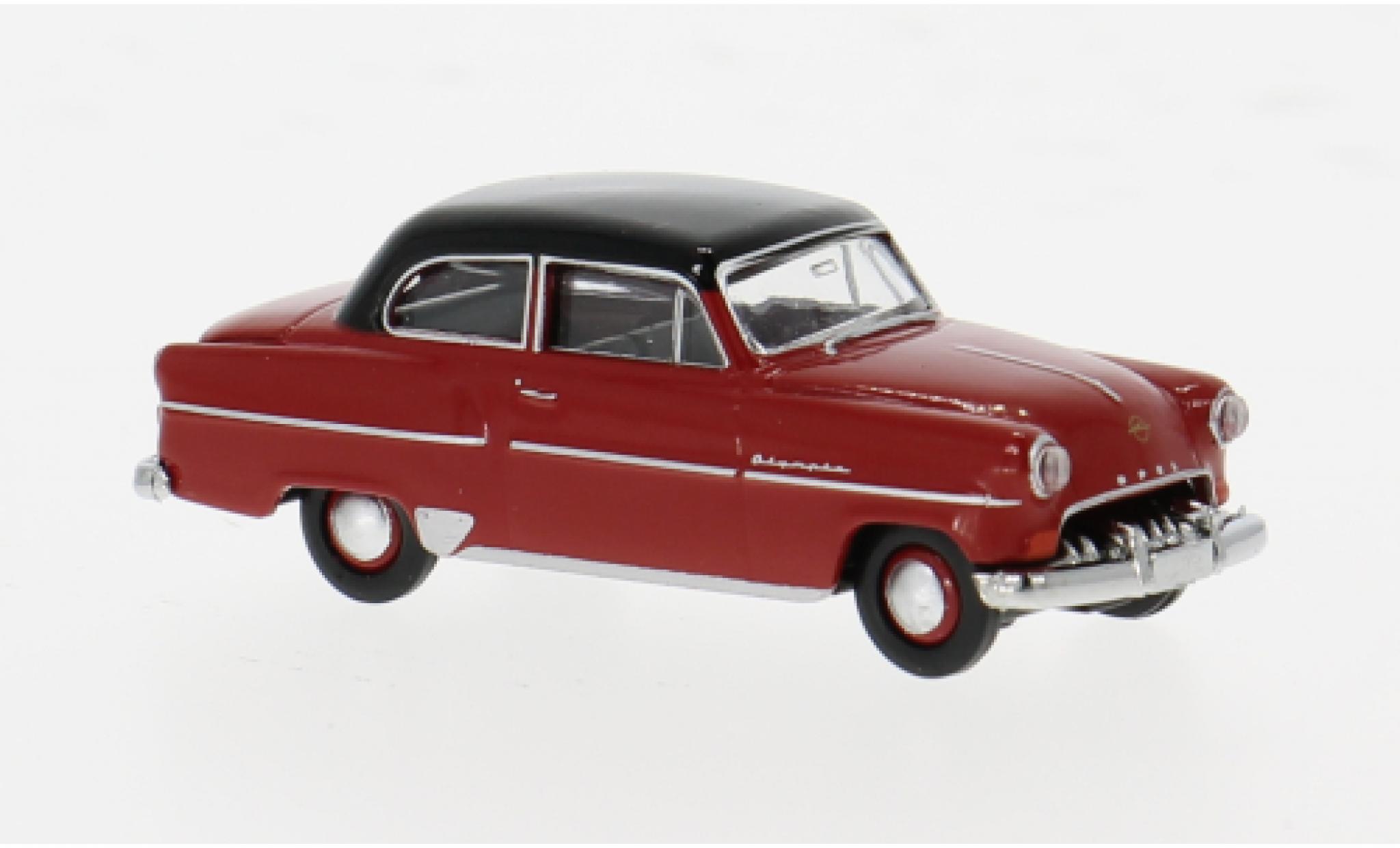 Opel Olympia 1/87 Brekina rot 1954 1:87 modellino in miniatura