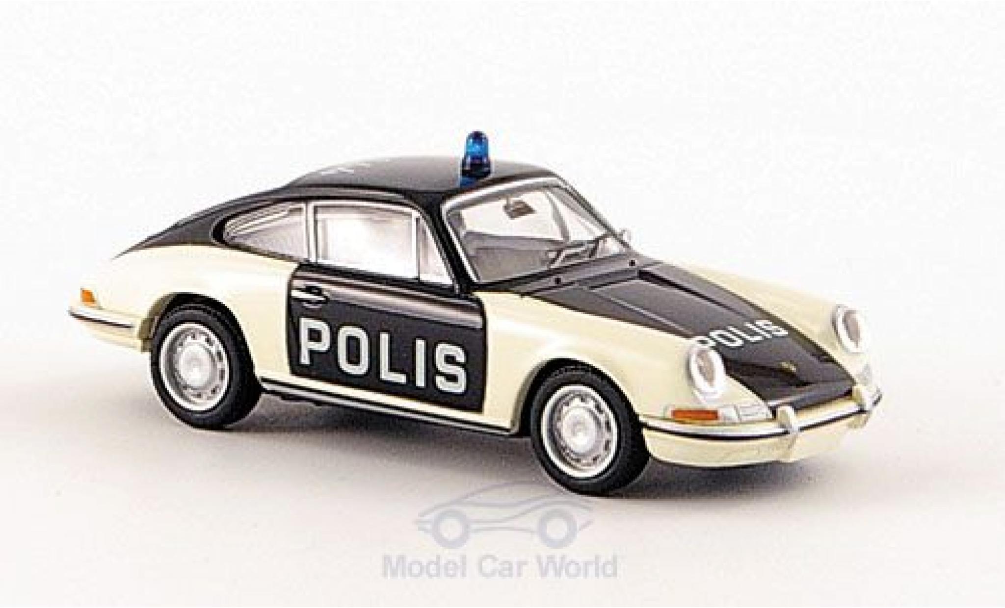 Porsche 911 1/87 Brekina Coupe Polizei (S) modellino in miniatura