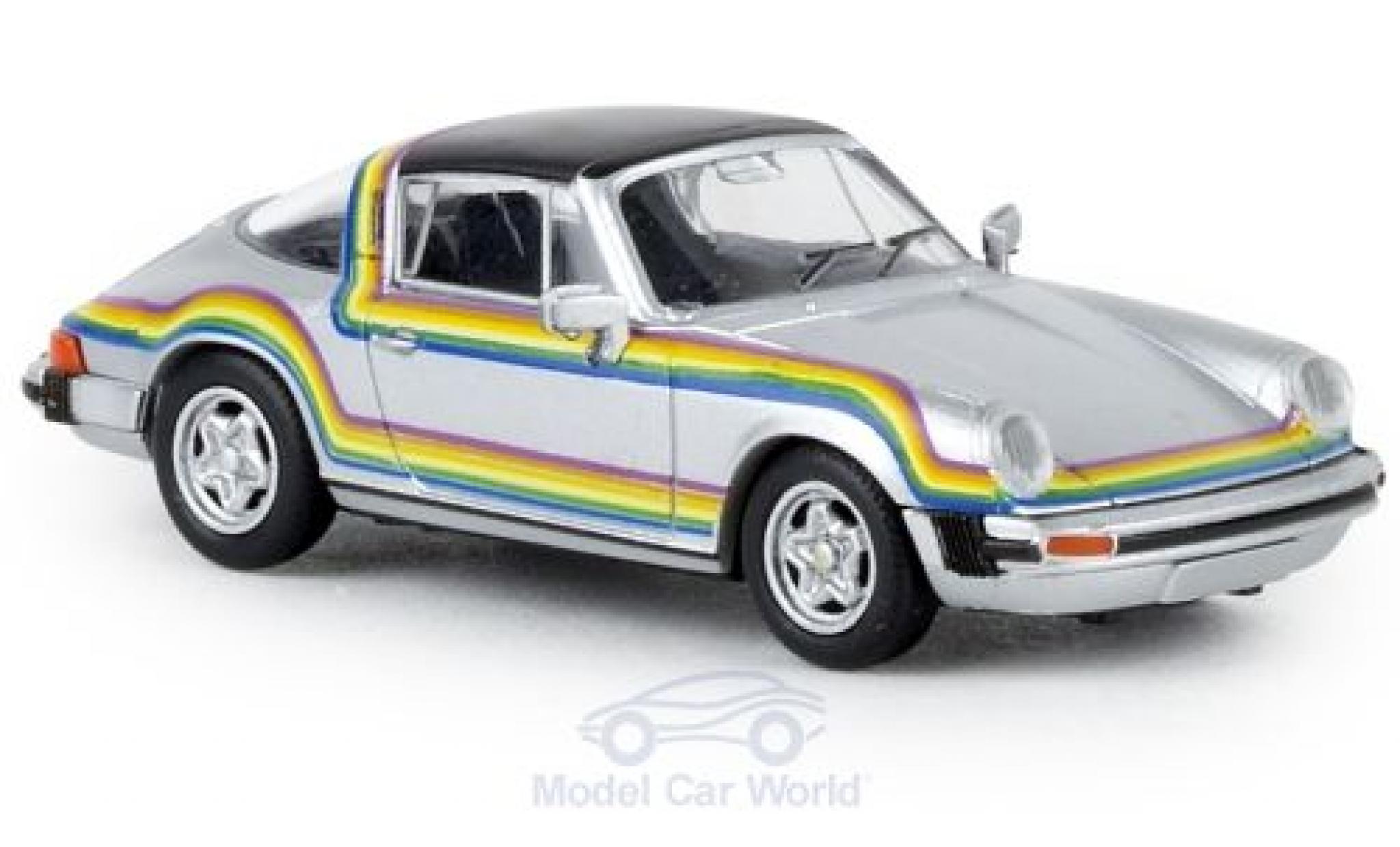 Porsche 930 Targa 1/87 Brekina 911 G Targa Rainbow 1976 TD modellino in miniatura