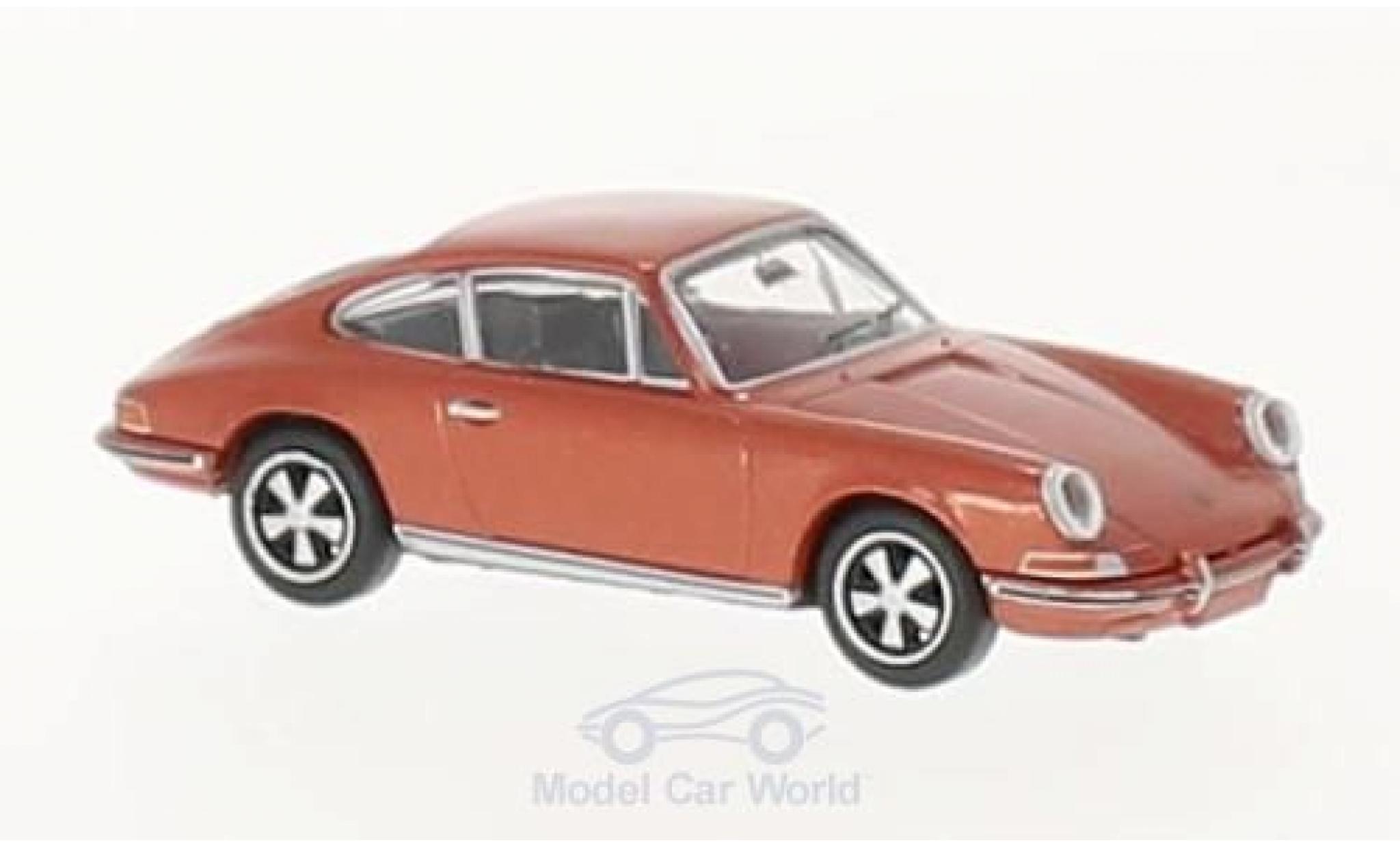 Porsche 911 SC 1/87 Brekina metallico rosa modellino in miniatura