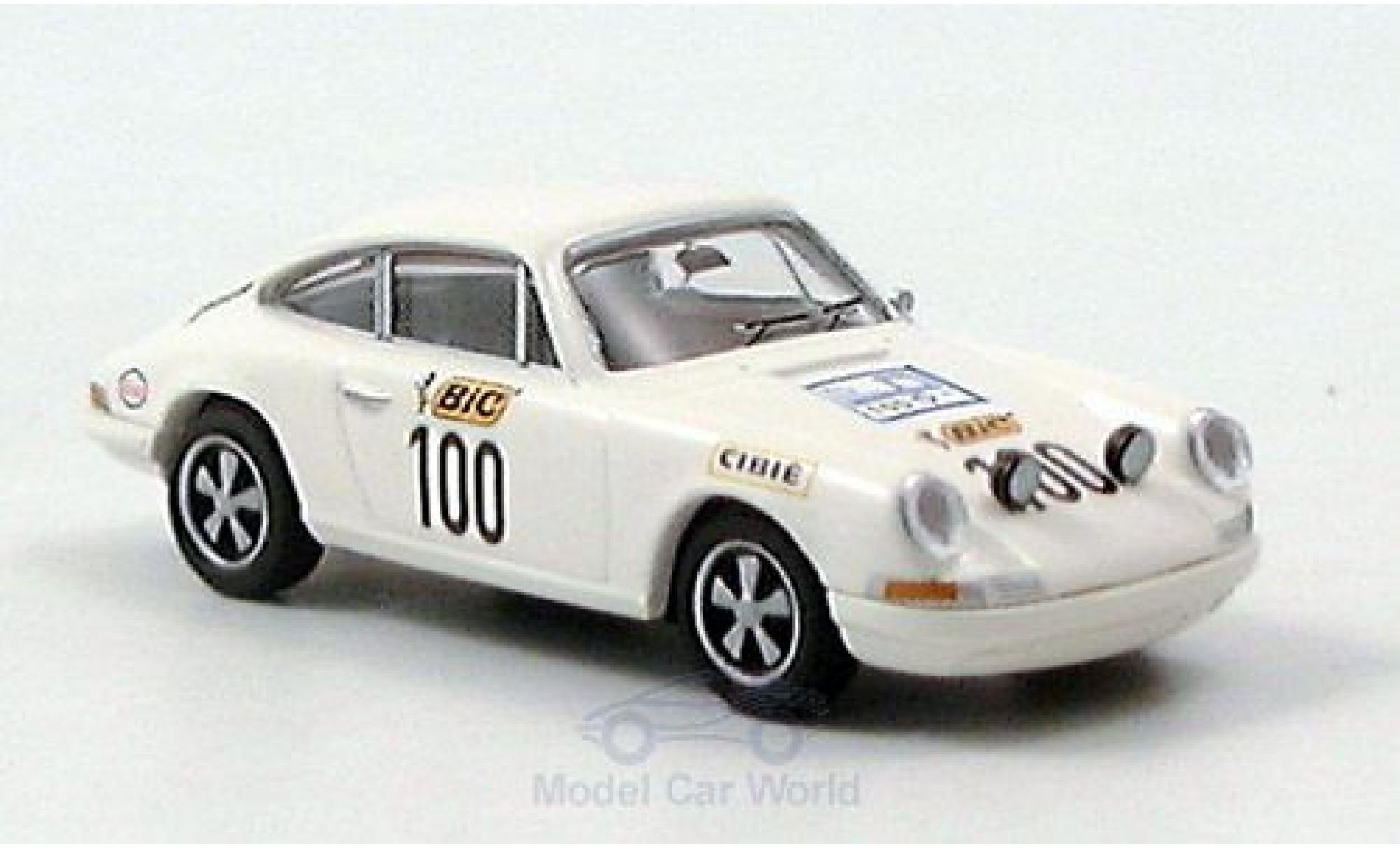 Porsche 911 1/87 Brekina No.100 Tour de France 1971 modellino in miniatura