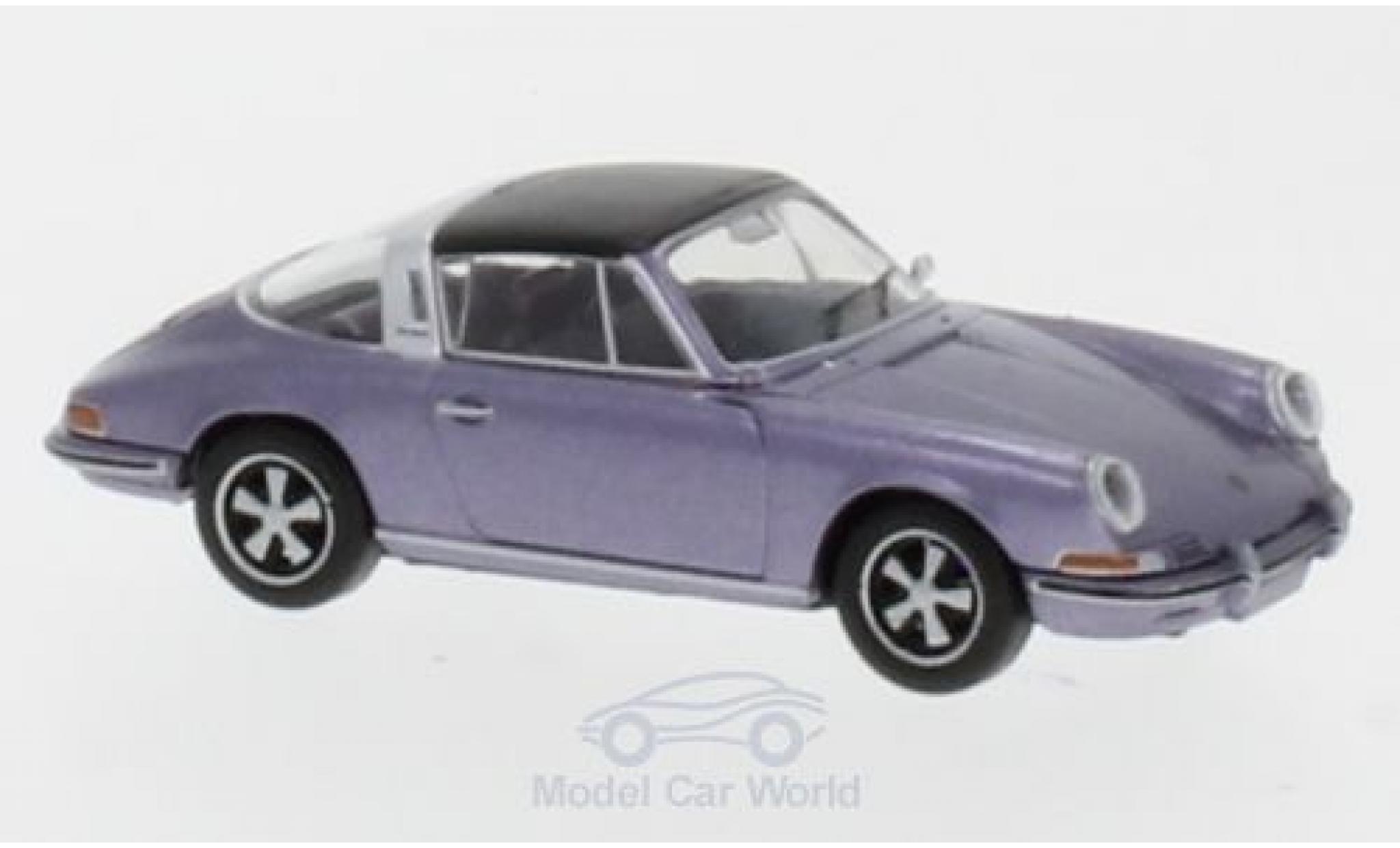 Porsche 911 Targa 1/87 Brekina Targa metallico porpora modellino in miniatura