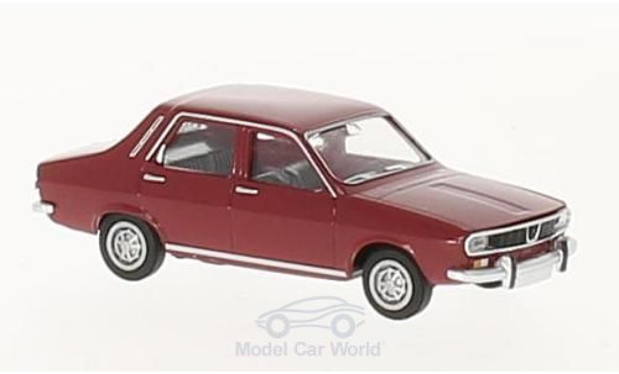 Renault 12 TL 1/87 Brekina TL rosso modellino in miniatura