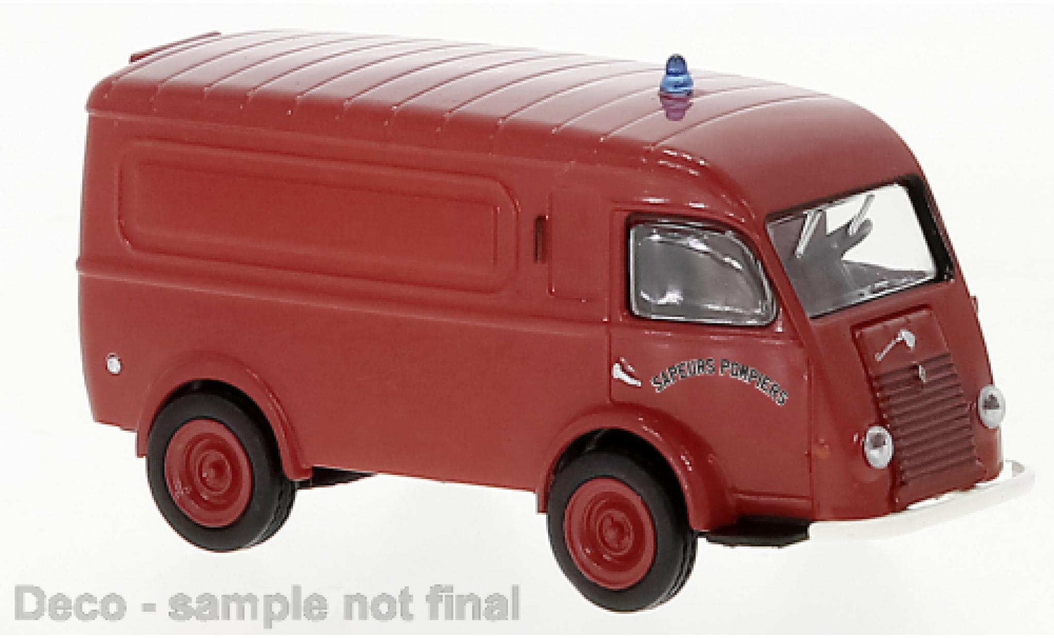 Renault Goelette 1/87 Brekina Sapeurs Pompiers (F) 1950 modellino in miniatura