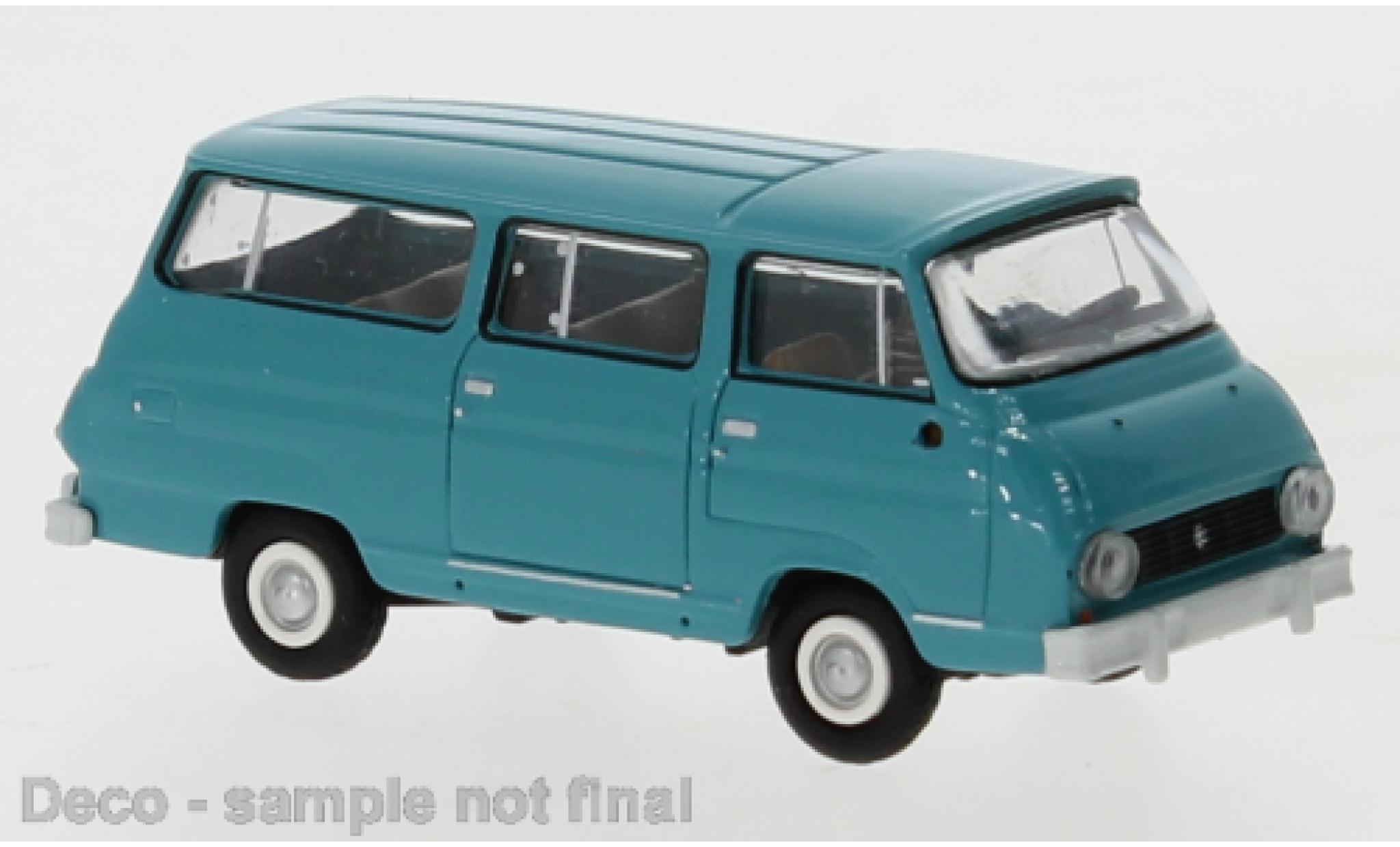 Skoda 1203 1/87 Brekina Bus türkis 1969 modellino in miniatura