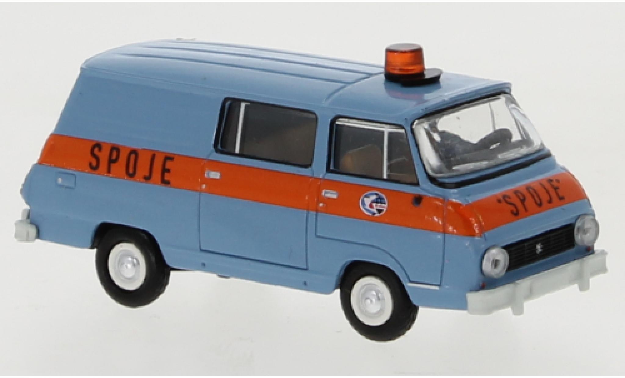 Skoda 1203 1/87 Brekina Halbbus Spoje 1969 modellino in miniatura