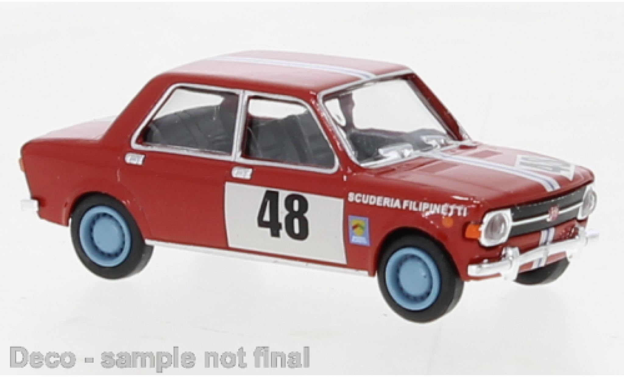 Fiat 128 1/87 Brekina Starline Scuderia Filipinetti 1969 modellino in miniatura
