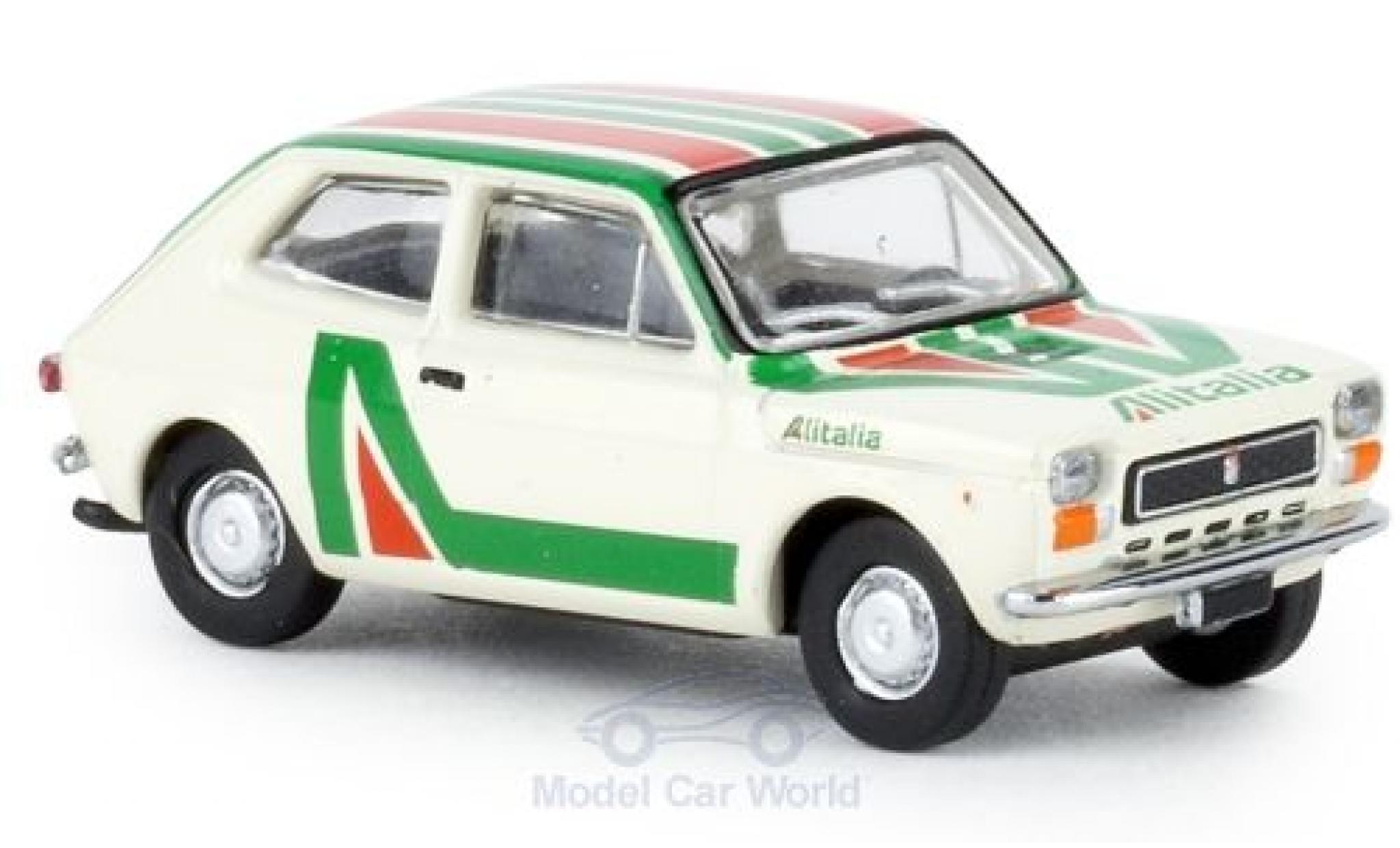 Fiat 127 1/87 Brekina Alitalia 1971 modellino in miniatura