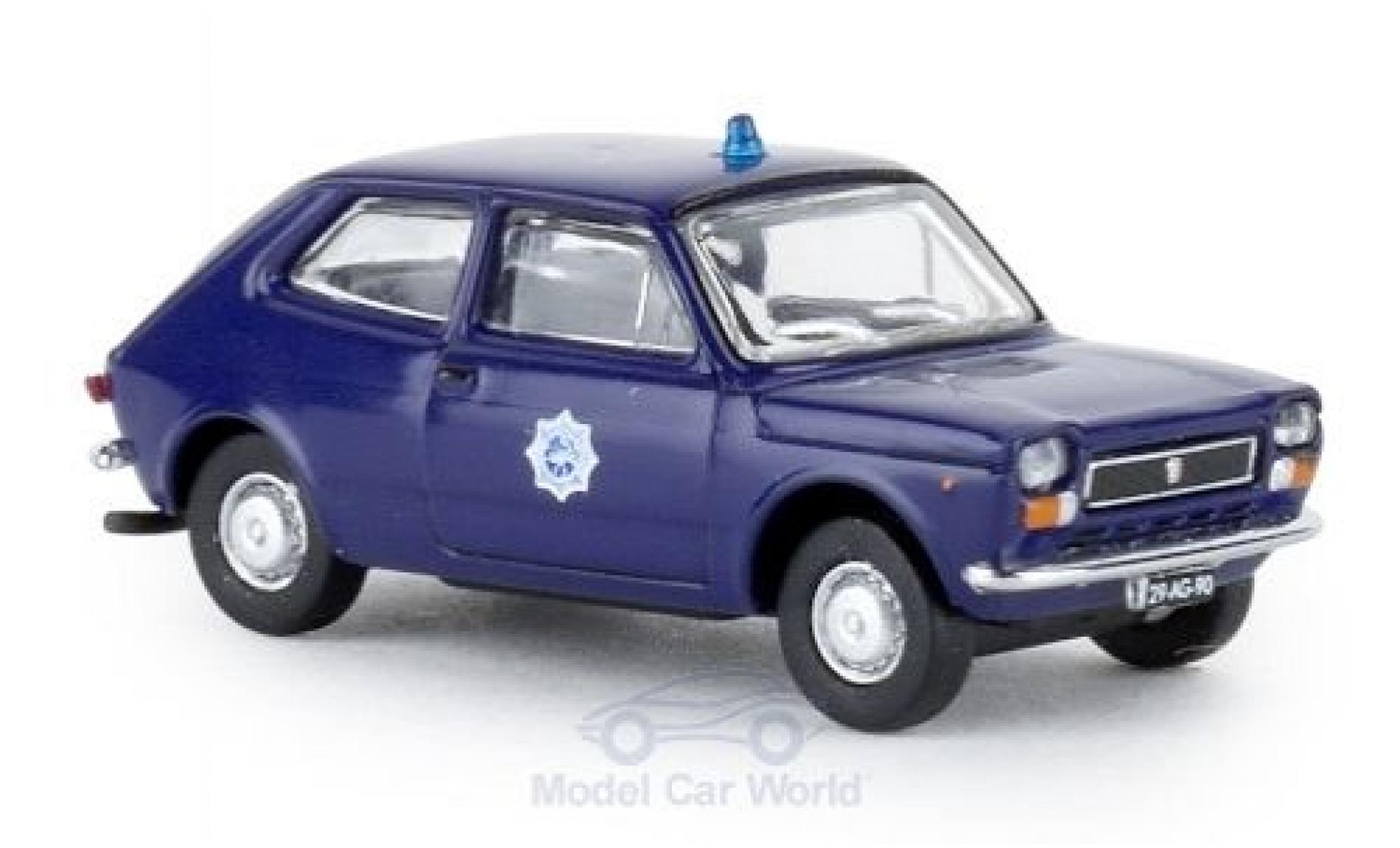 Fiat 127 1/87 Brekina Politie (NL) 1971 modellino in miniatura