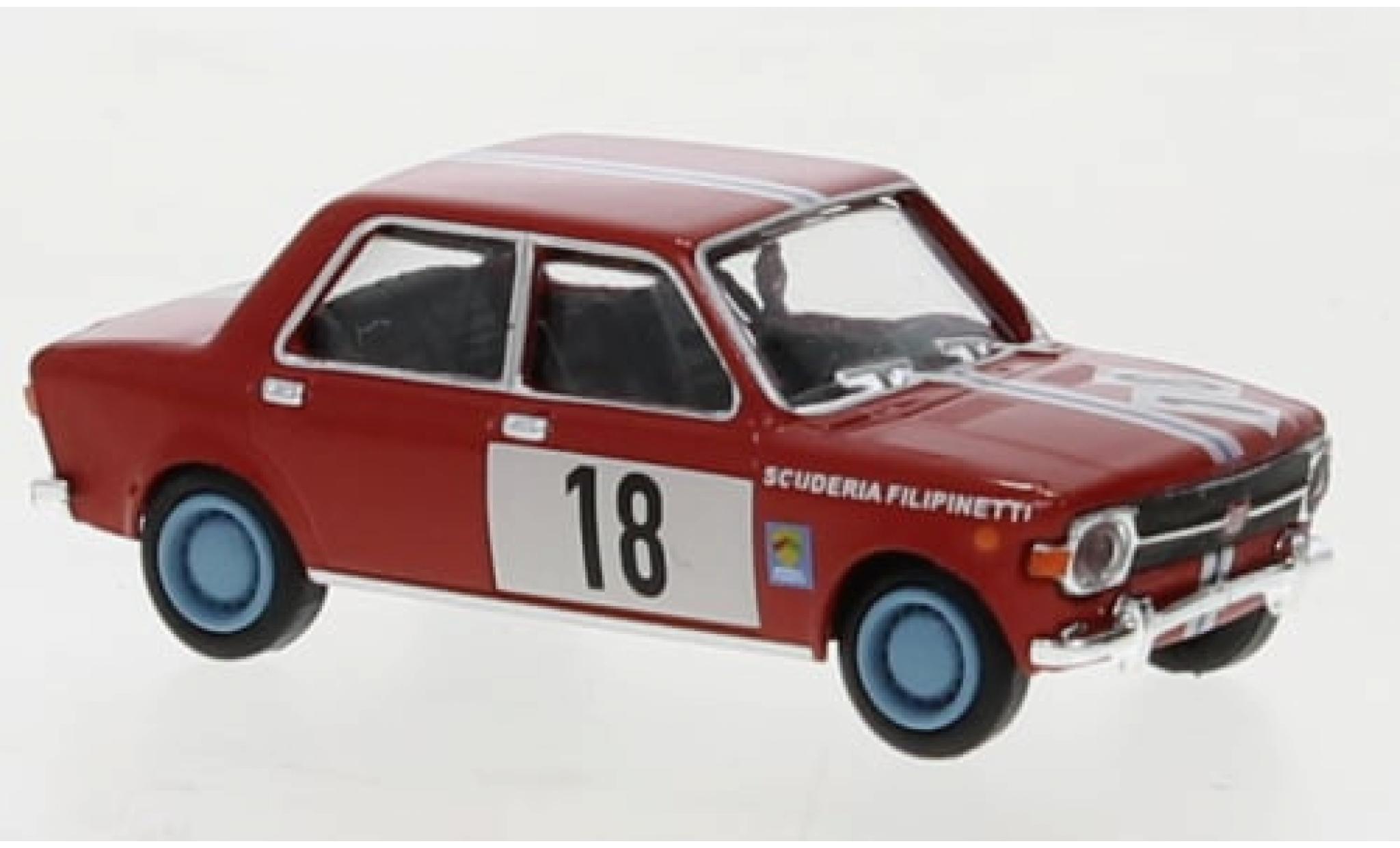 Fiat 128 1/87 Brekina Starline Scuderia Filipinetti 1969 1:87 modellino in miniatura