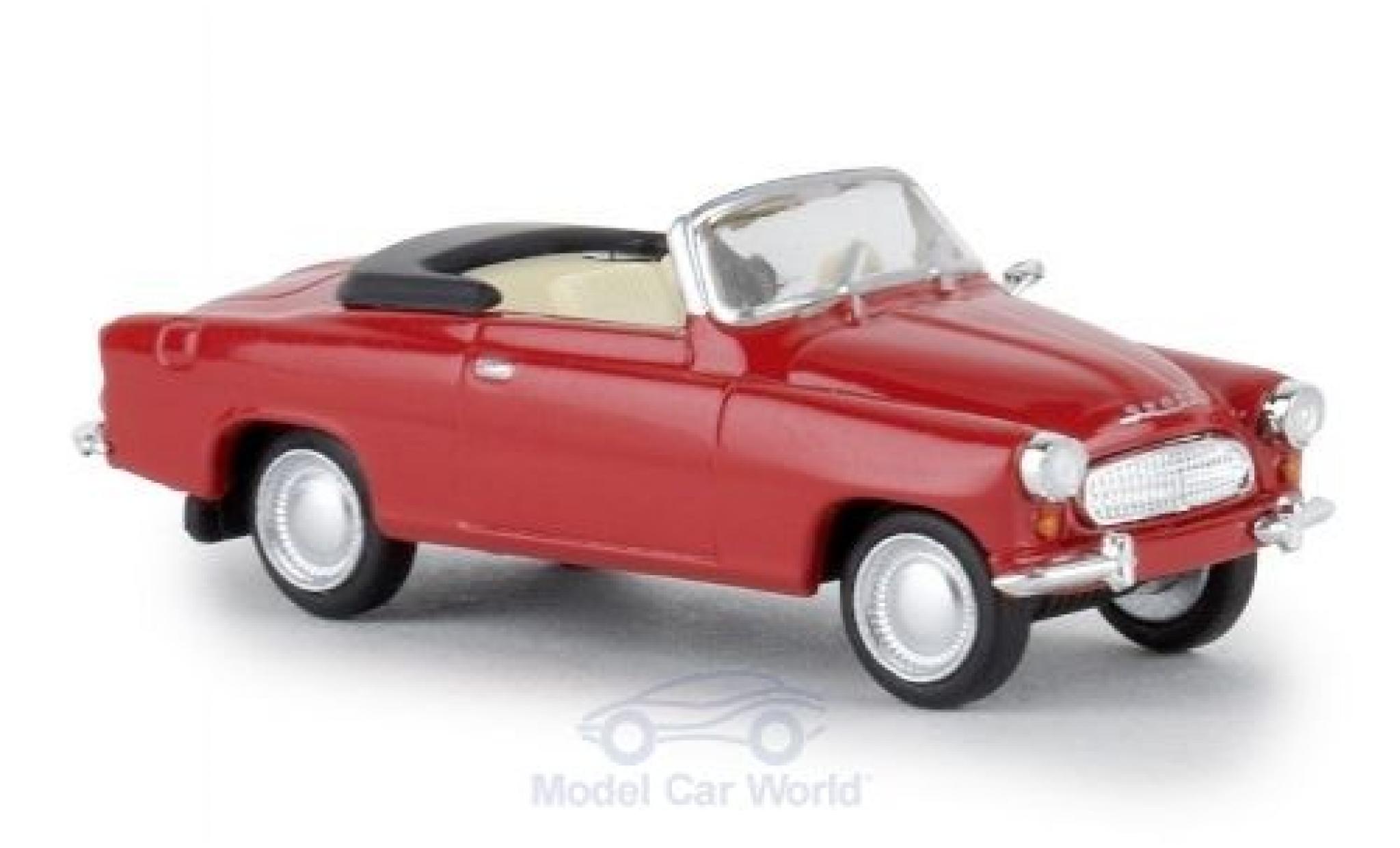 Skoda Felicia 1/87 Brekina rosso 1959 modellino in miniatura