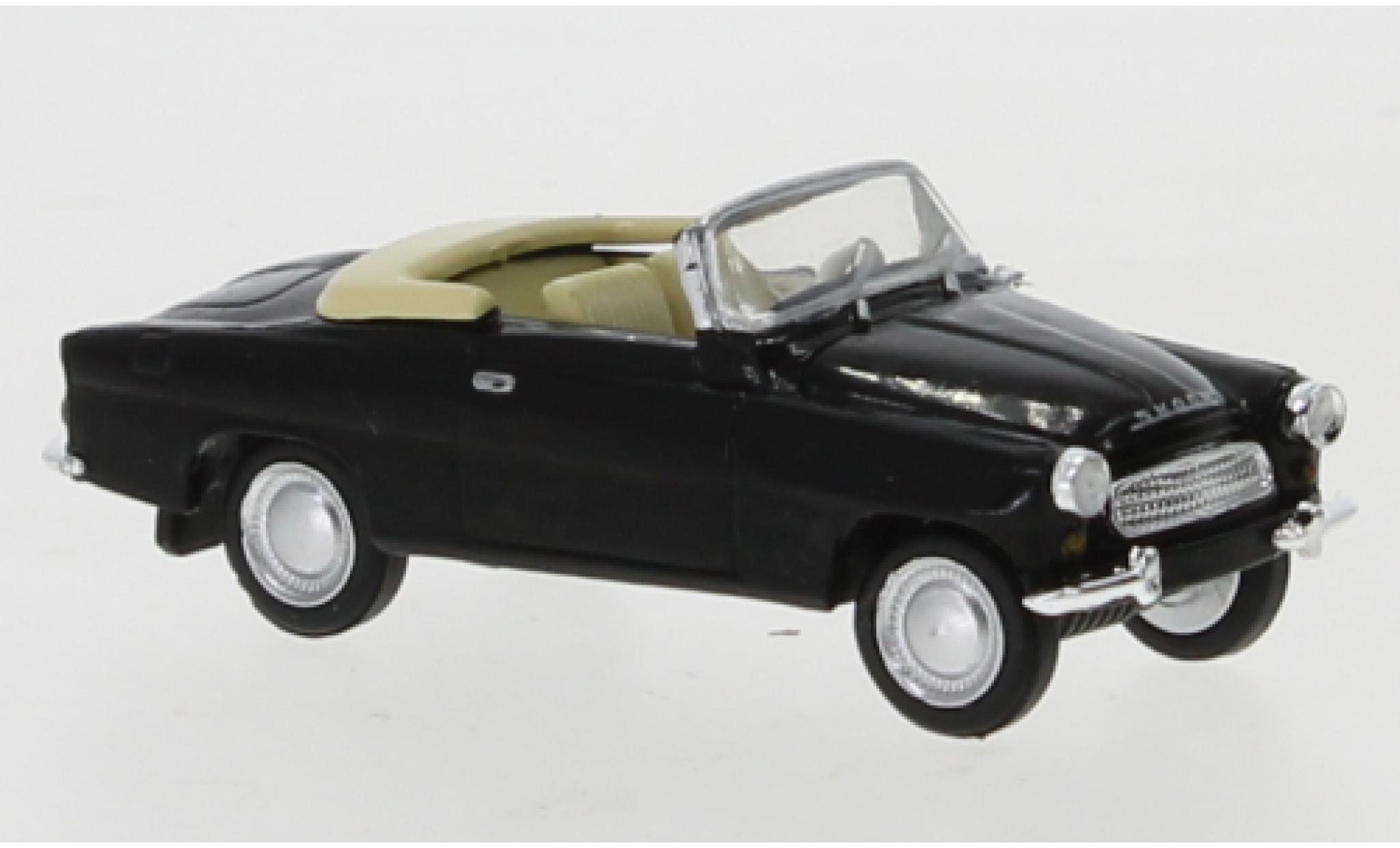 Skoda Felicia 1/87 Brekina nero 1959 Verdeck Ivoire modellino in miniatura