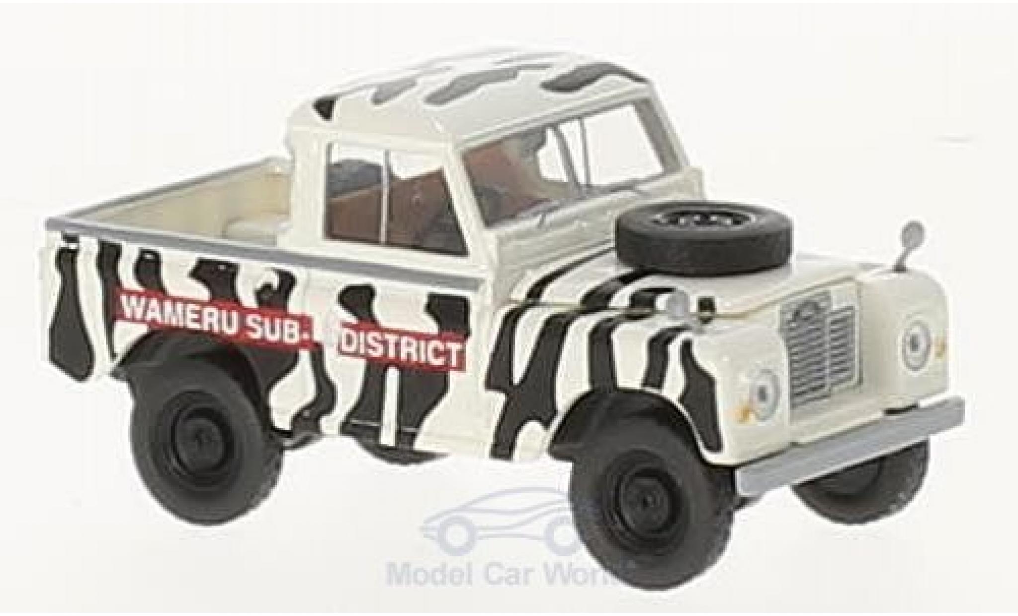 Land Rover 88 1/18 Brekina Wameru Sub District modellino in miniatura