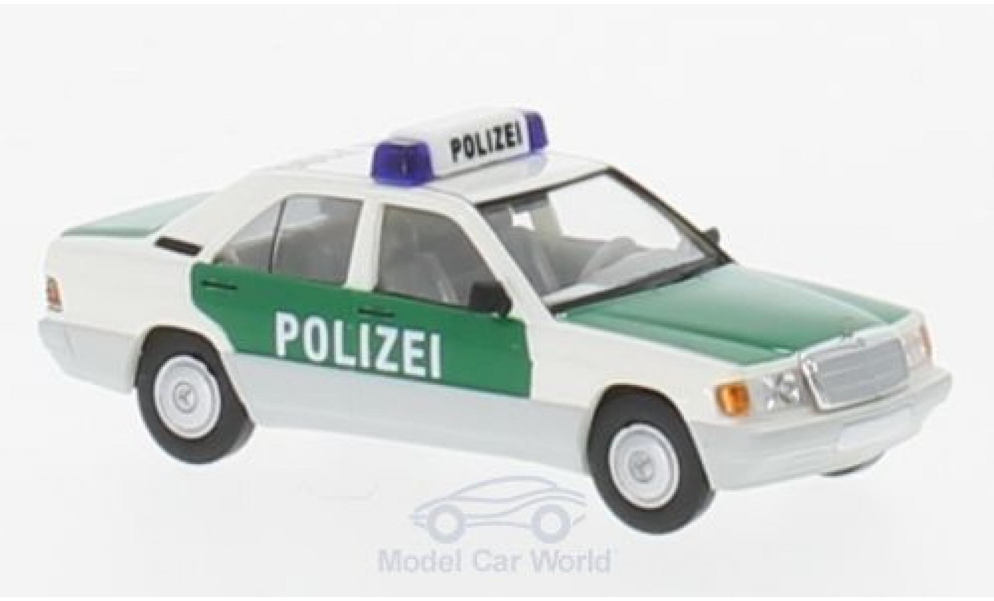 Mercedes 190 E 1/87 Brekina E Polizei Bremen modellino in miniatura