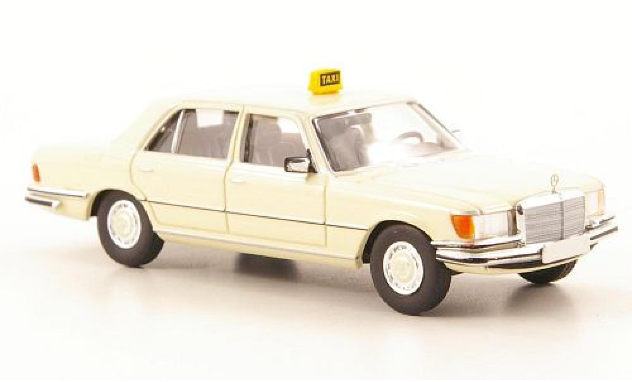 Mercedes 450 1/87 Brekina SEL (W116) Taxi (D) modellino in miniatura