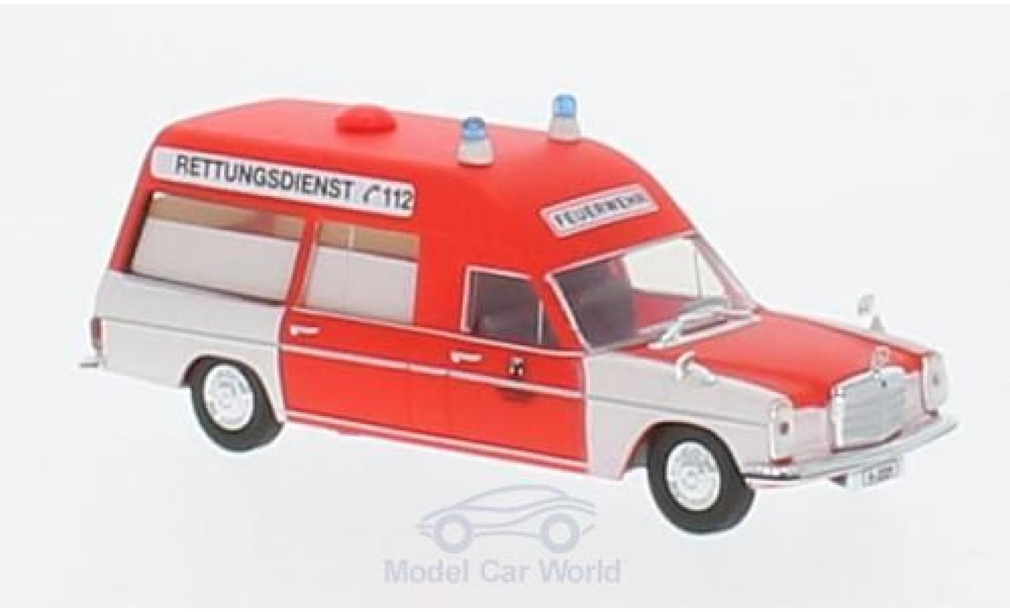 Mercedes /8 1/87 Brekina KTW FW Hannover 2229 modellino in miniatura