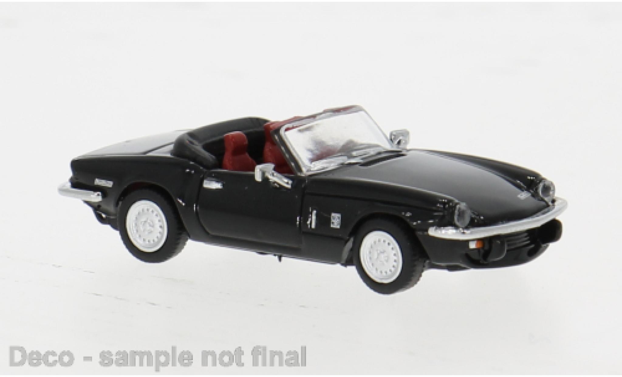 Triumph Spitfire 1/87 Brekina schwarz 1974 1:87 modellino in miniatura