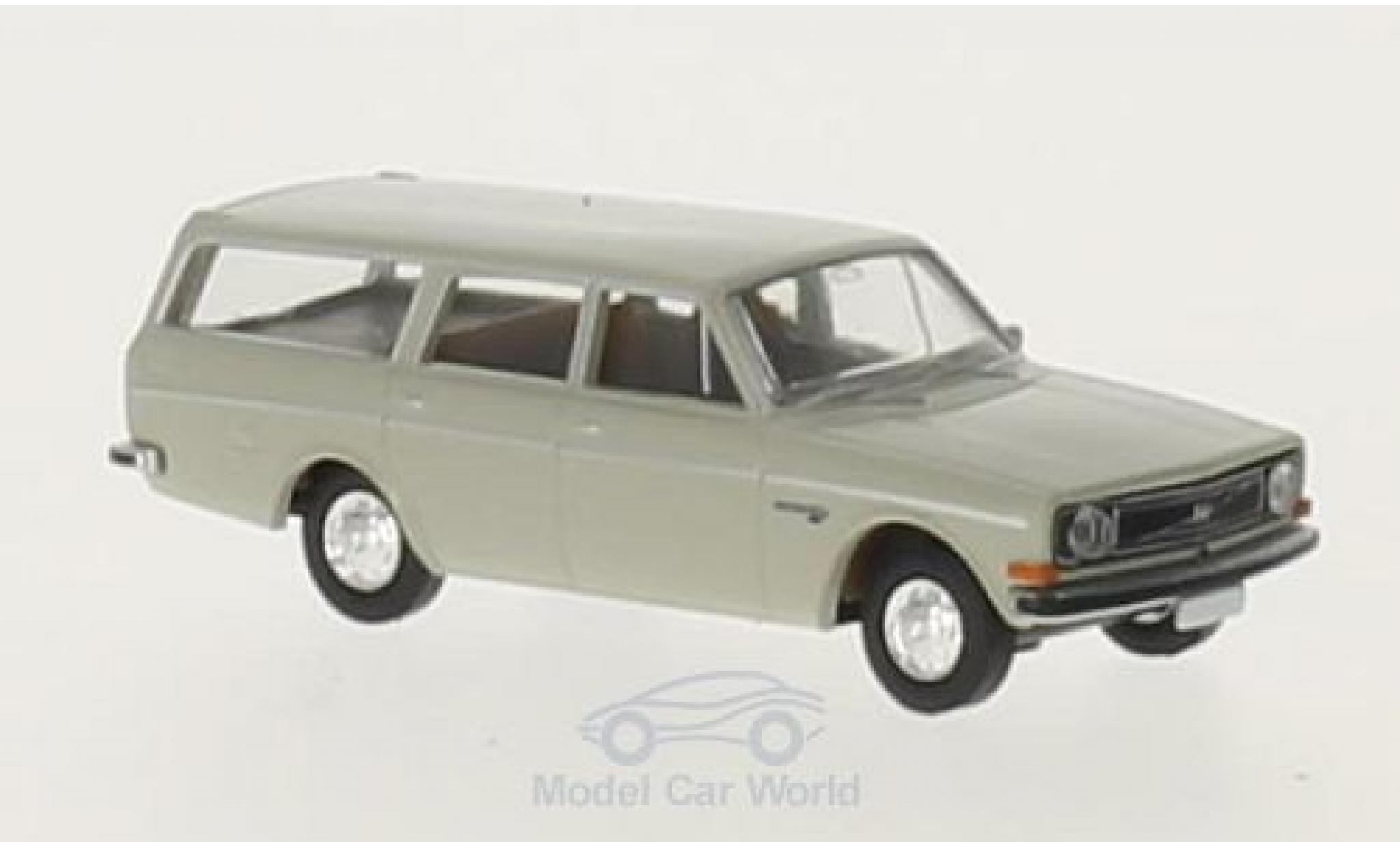 Volvo 145 1/87 Brekina Kombi grigio modellino in miniatura