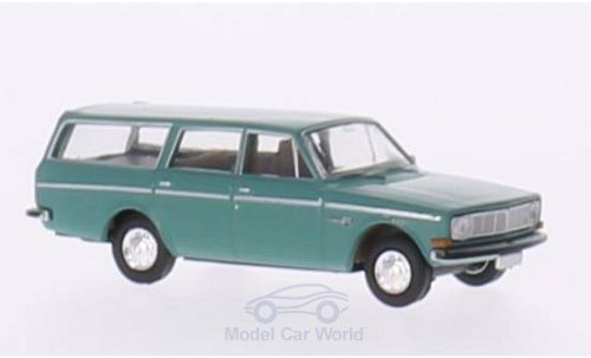 Volvo 145 1/87 Brekina Kombi türkis modellino in miniatura