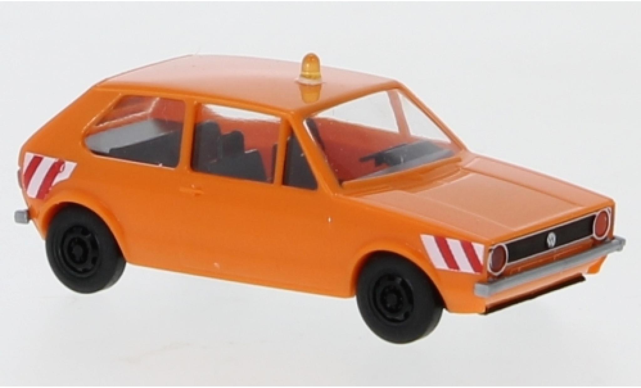 Volkswagen Golf 1/87 Brekina I Kommunal 1974 modellino in miniatura