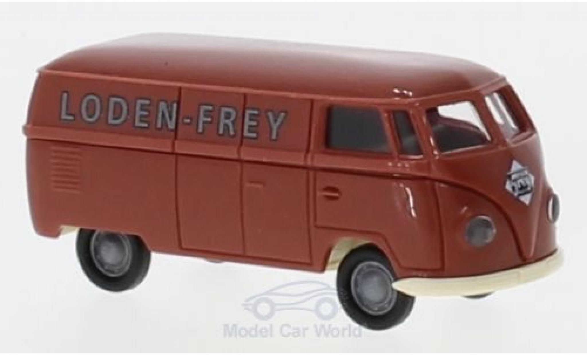 Volkswagen T1 A 1/87 Brekina a Kasten Loden Frey modellino in miniatura