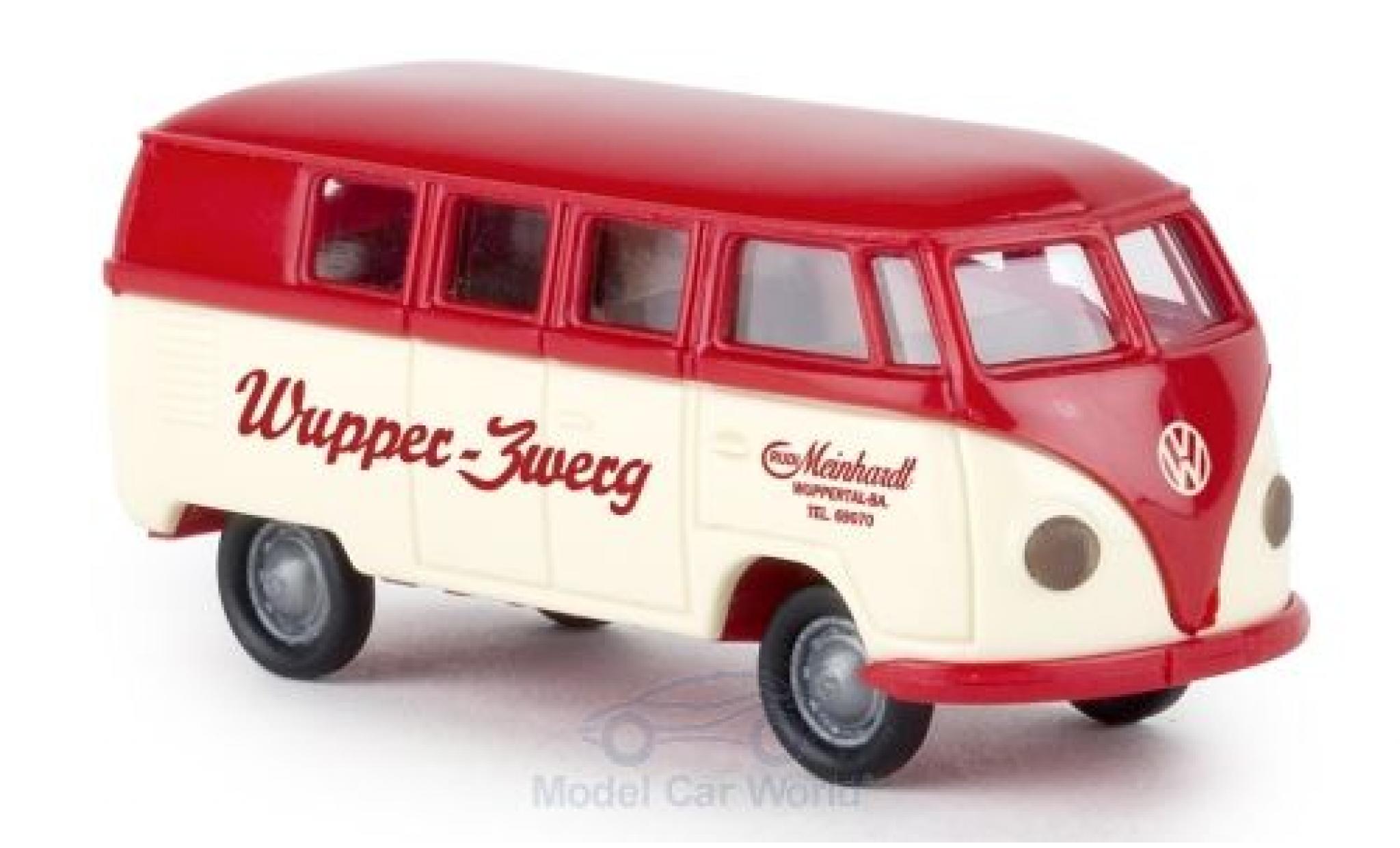 Volkswagen T1 B 1/87 Brekina a Kombi Wupper Zwerg modellino in miniatura