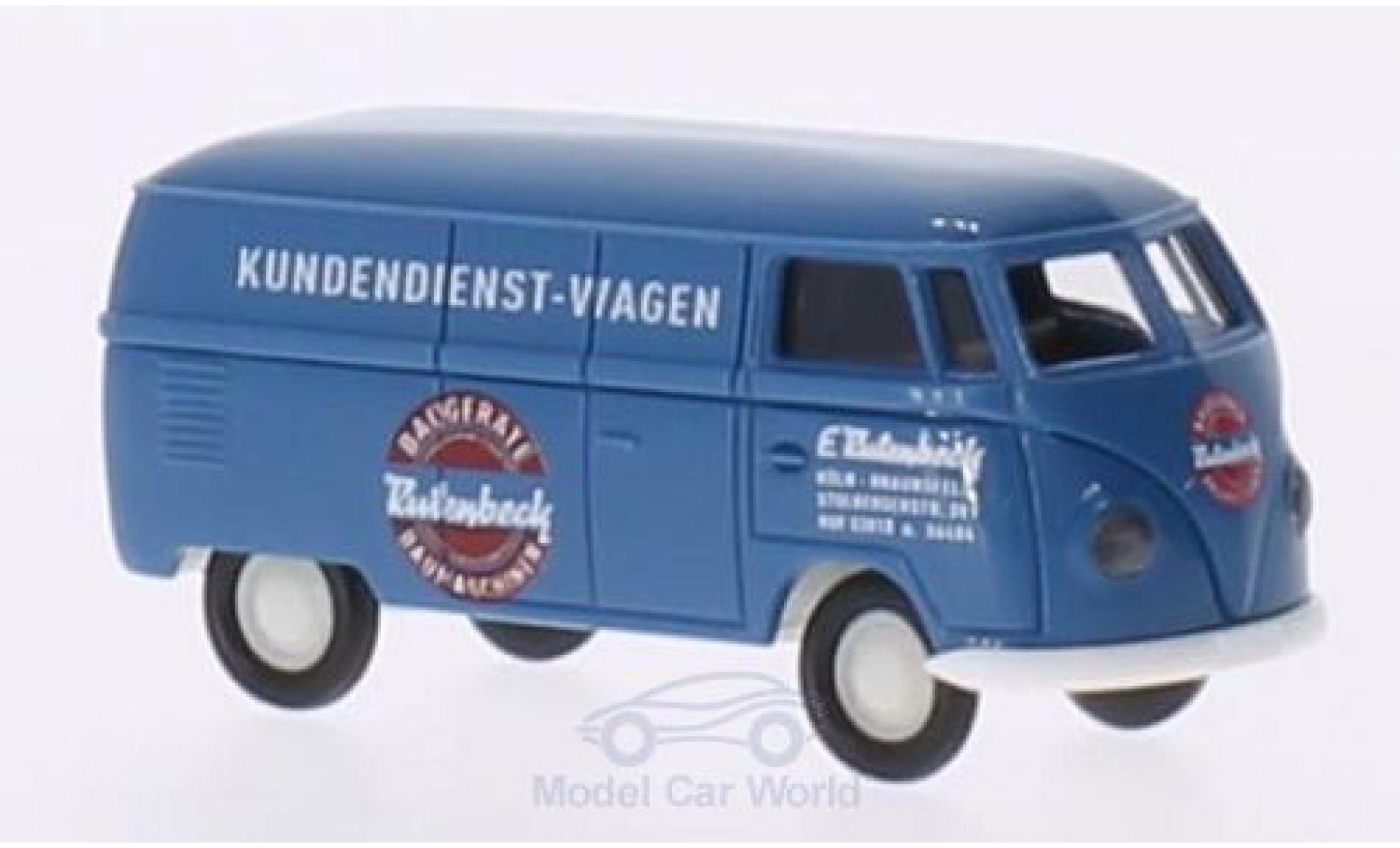 Volkswagen T1 B 1/87 Brekina a Rutenbeck Kasten modellino in miniatura