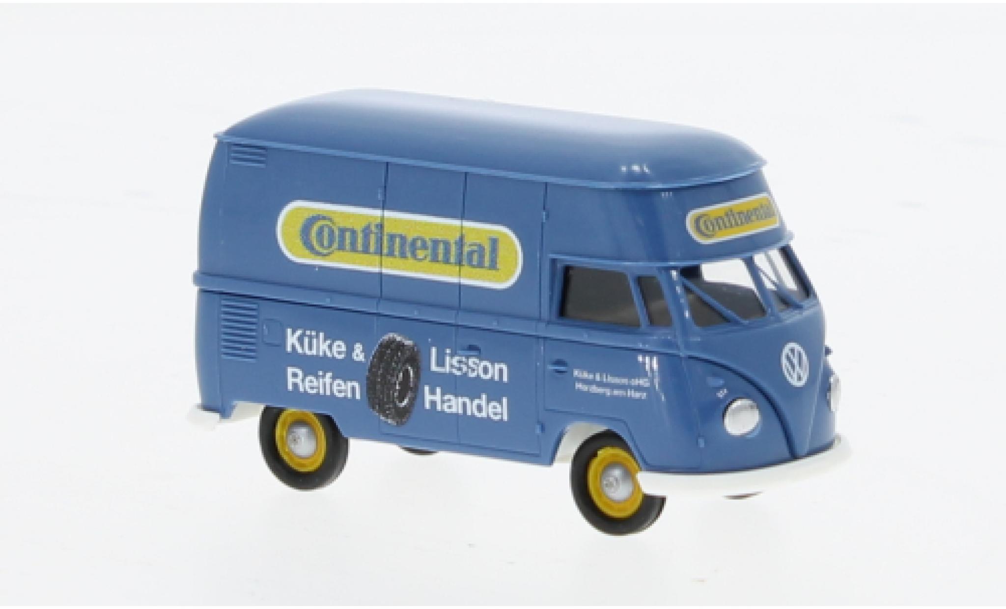 Volkswagen T1 1/87 Brekina b Großraum-Kasten Continental 1960 1:87 modellino in miniatura