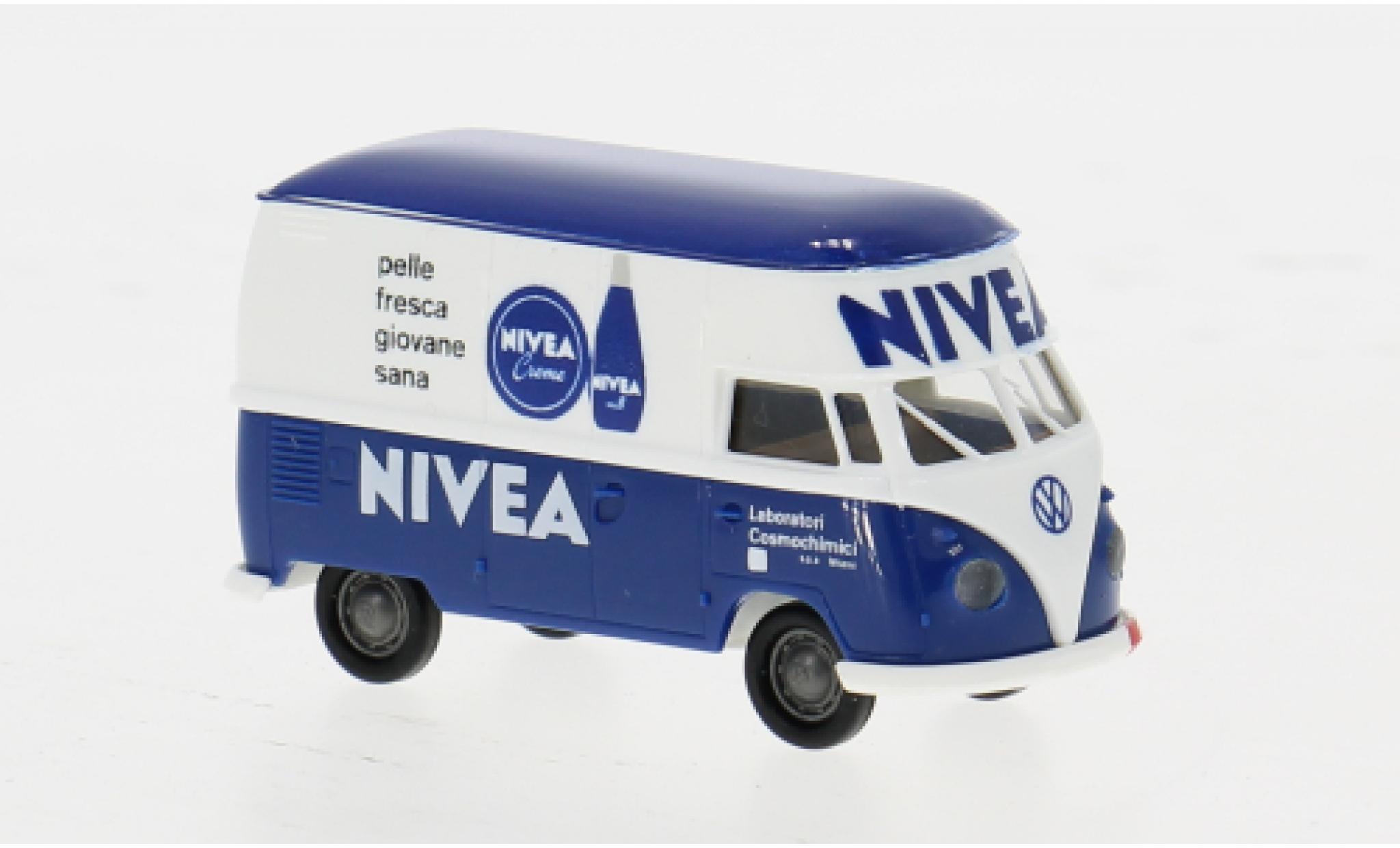 Volkswagen T1 1/87 Brekina b Großraum-Kasten Nivea (IT) 1960 1:87 modellino in miniatura