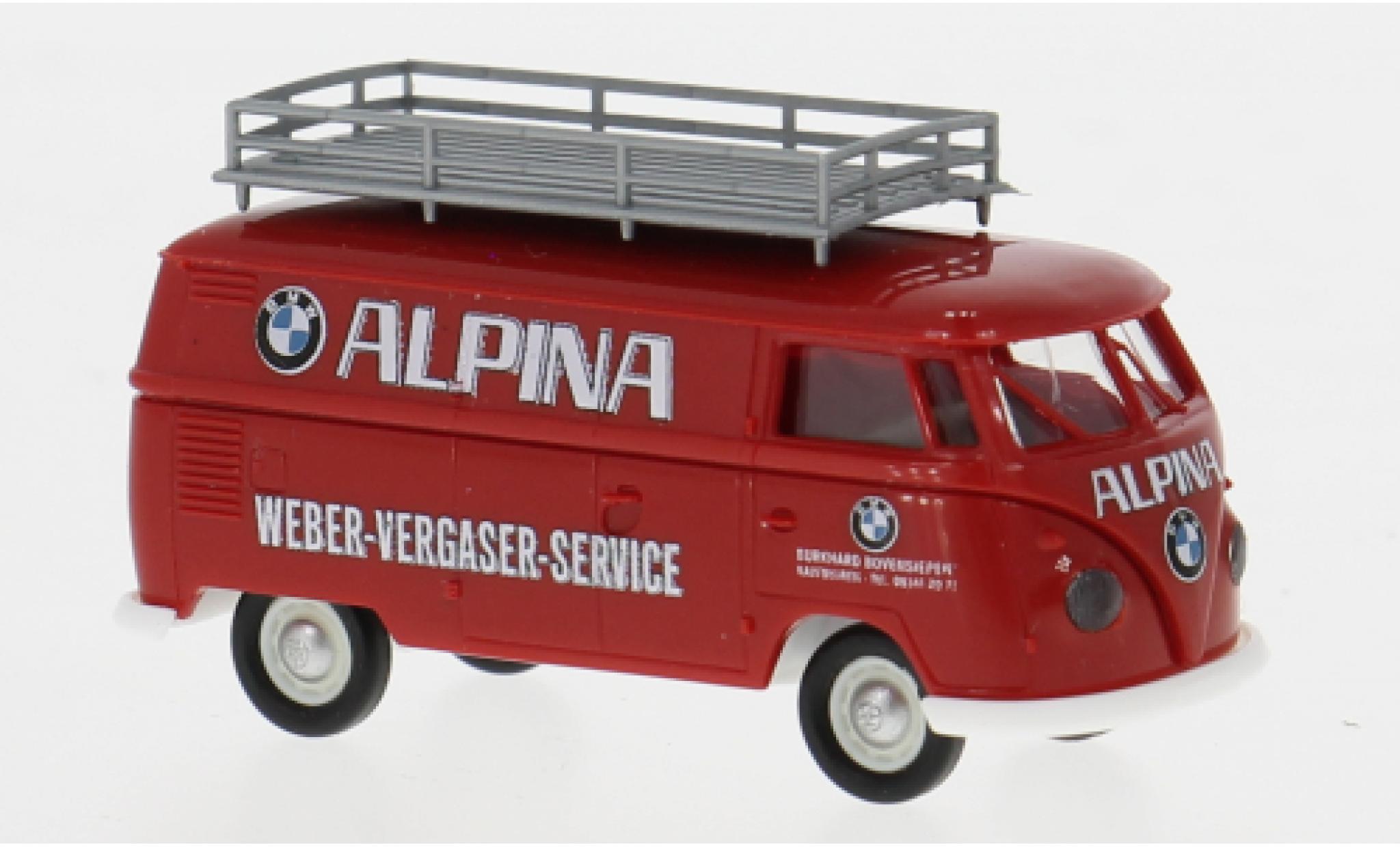 Volkswagen T1 Brekina b Kasten 1960 Alpina 1:87 modellino in miniatura