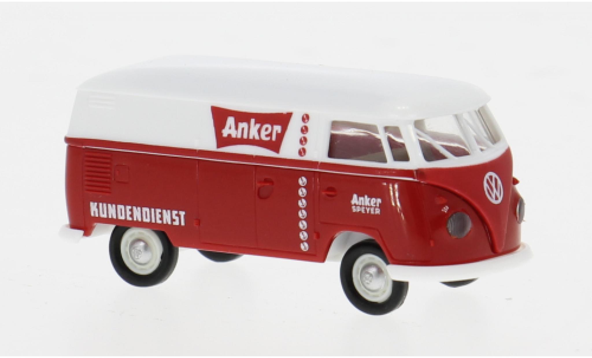 Volkswagen T1 1/87 Brekina b Kasten 1960 Anker 1:87 modellino in miniatura