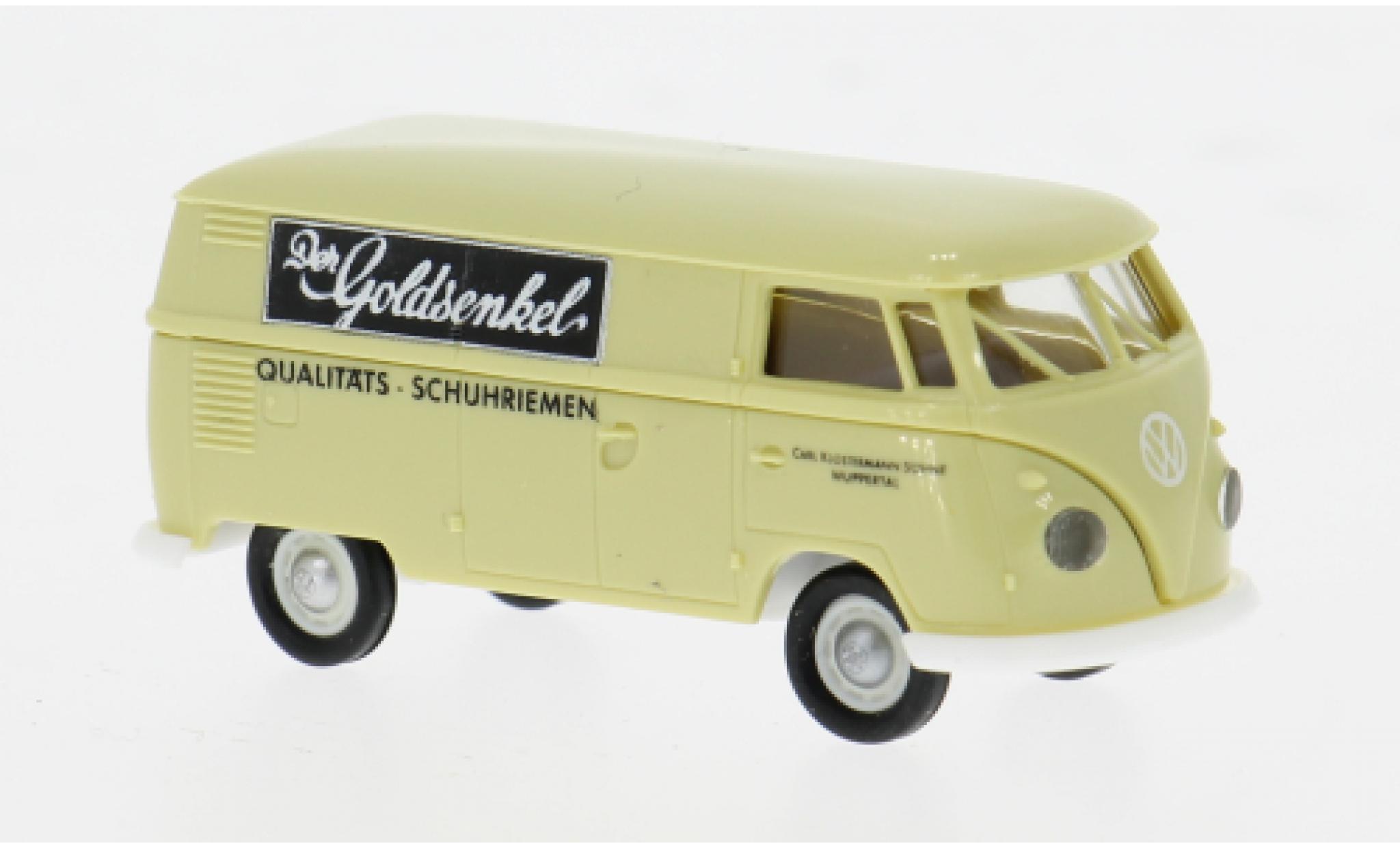 Volkswagen T1 1/87 Brekina b Kasten 1960 Goldsenkel 1:87 modellino in miniatura