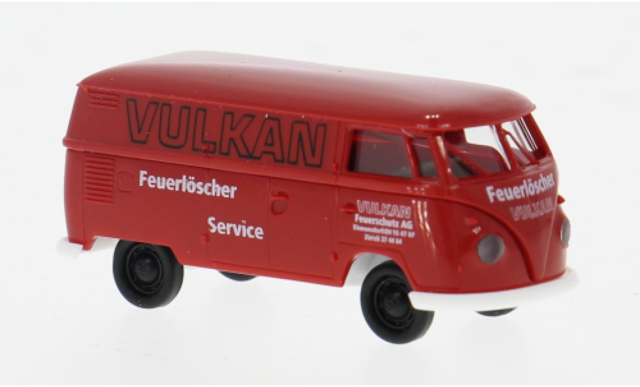 Volkswagen T1 1/87 Brekina b Kasten 1960 Vulkan 1:87 modellino in miniatura