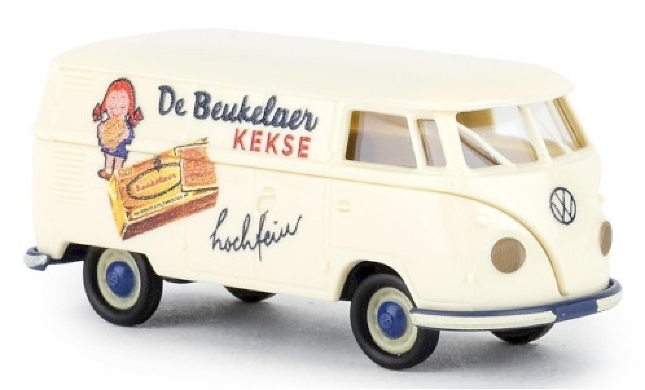 Volkswagen T1 1/87 Brekina b Kasten de Beukelaer 1960 modellino in miniatura