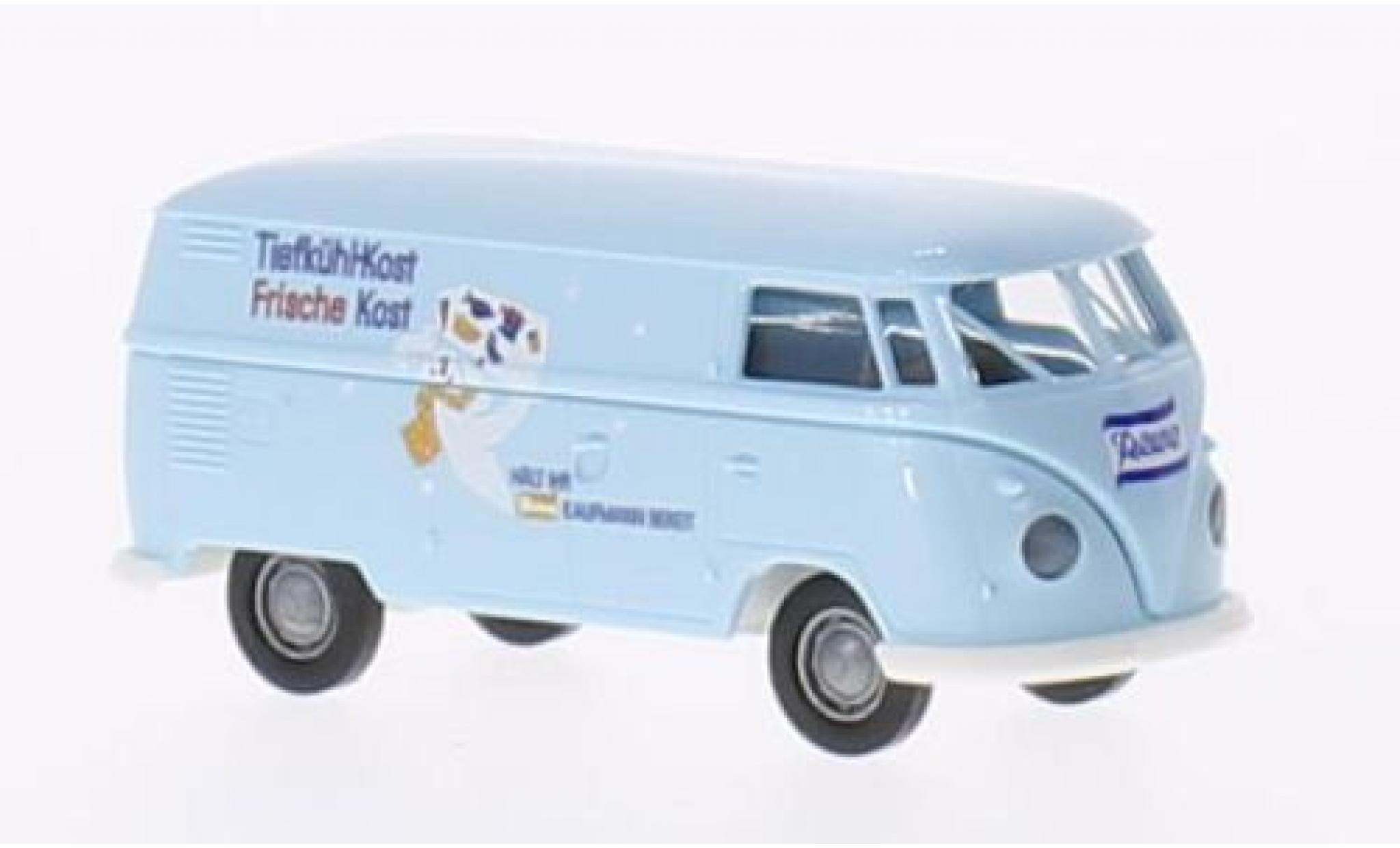 Volkswagen T1 1/87 Brekina b Kasten REWE Tiefkühlkost 2.Version modellino in miniatura