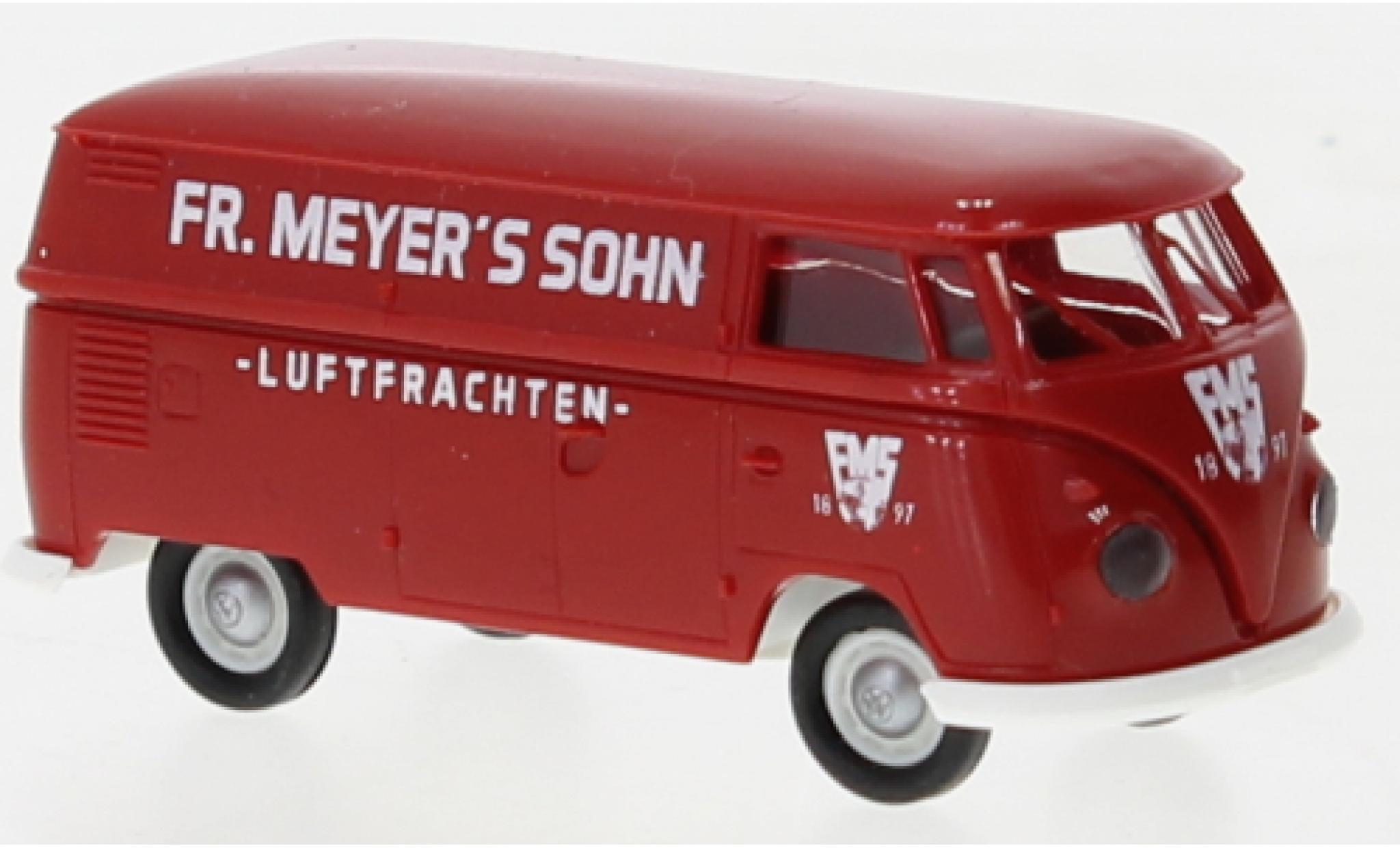 Volkswagen T1 1/87 Brekina b Kasten Sped. Meyer´s Fr. Meyer´s Sohn 1960 1:87 modellino in miniatura