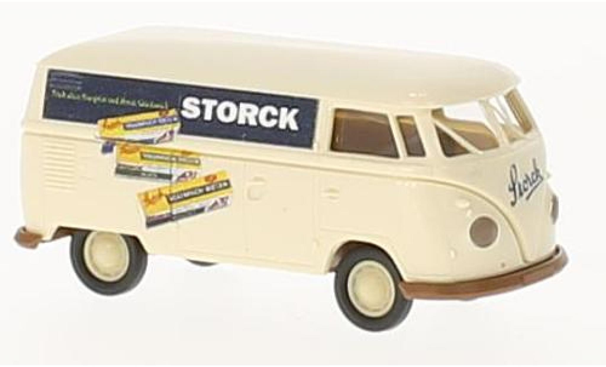 Volkswagen T1 1/87 Brekina b Kasten Storck modellino in miniatura