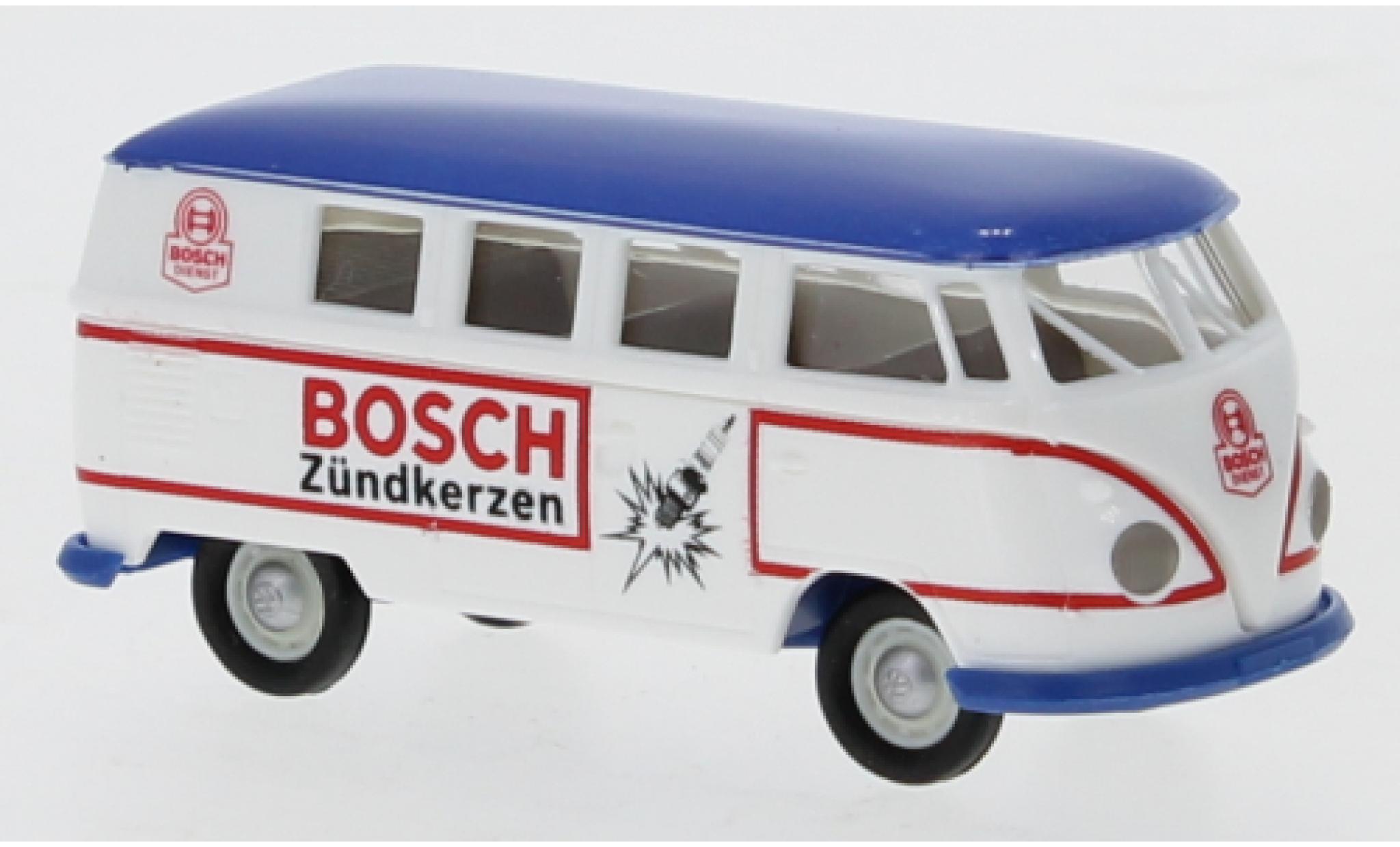 Volkswagen T1 1/87 Brekina b Kombi Bosch Zündkerzen 1960 modellino in miniatura