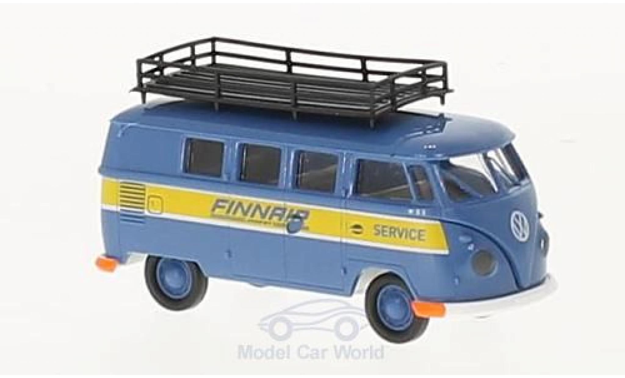Volkswagen T1 B 1/87 Brekina b Kombi Finnair Service modellino in miniatura