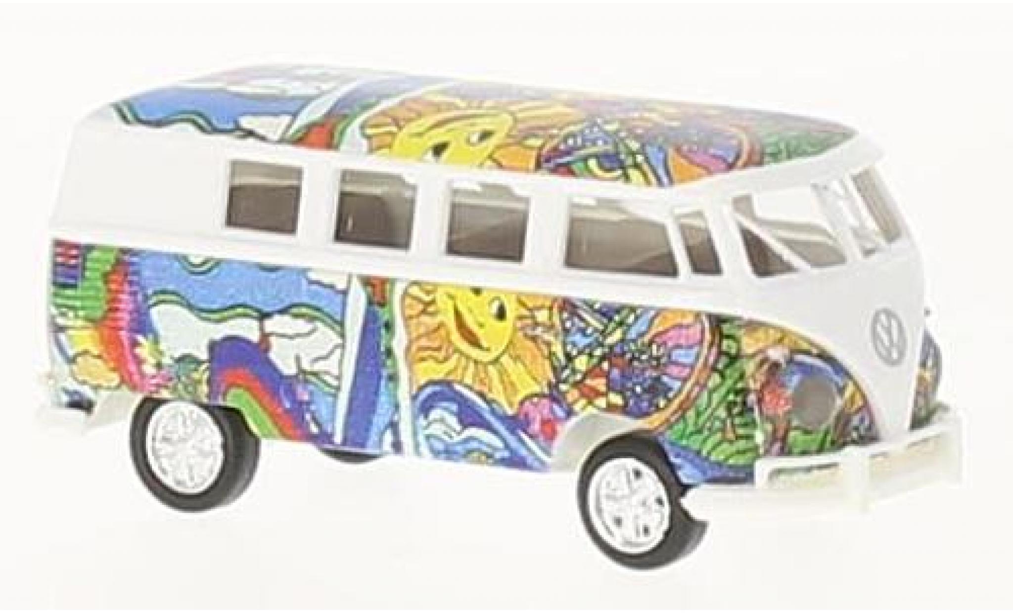 Volkswagen T1 1/87 Brekina b Kombi Hippie Bus modellino in miniatura