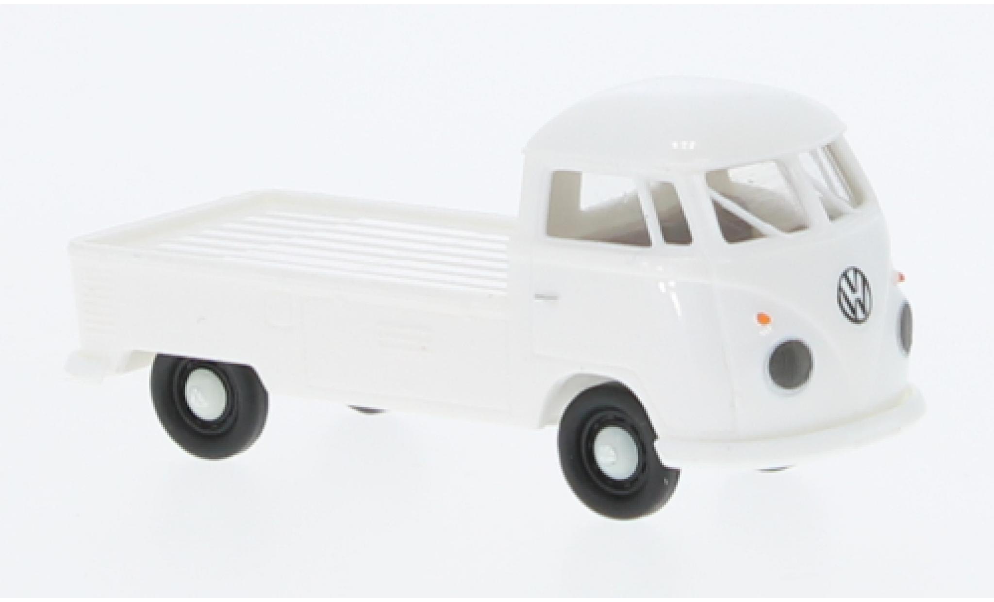 Volkswagen T1 1/87 Brekina b Plattform weiss 1960 1:87 modellino in miniatura
