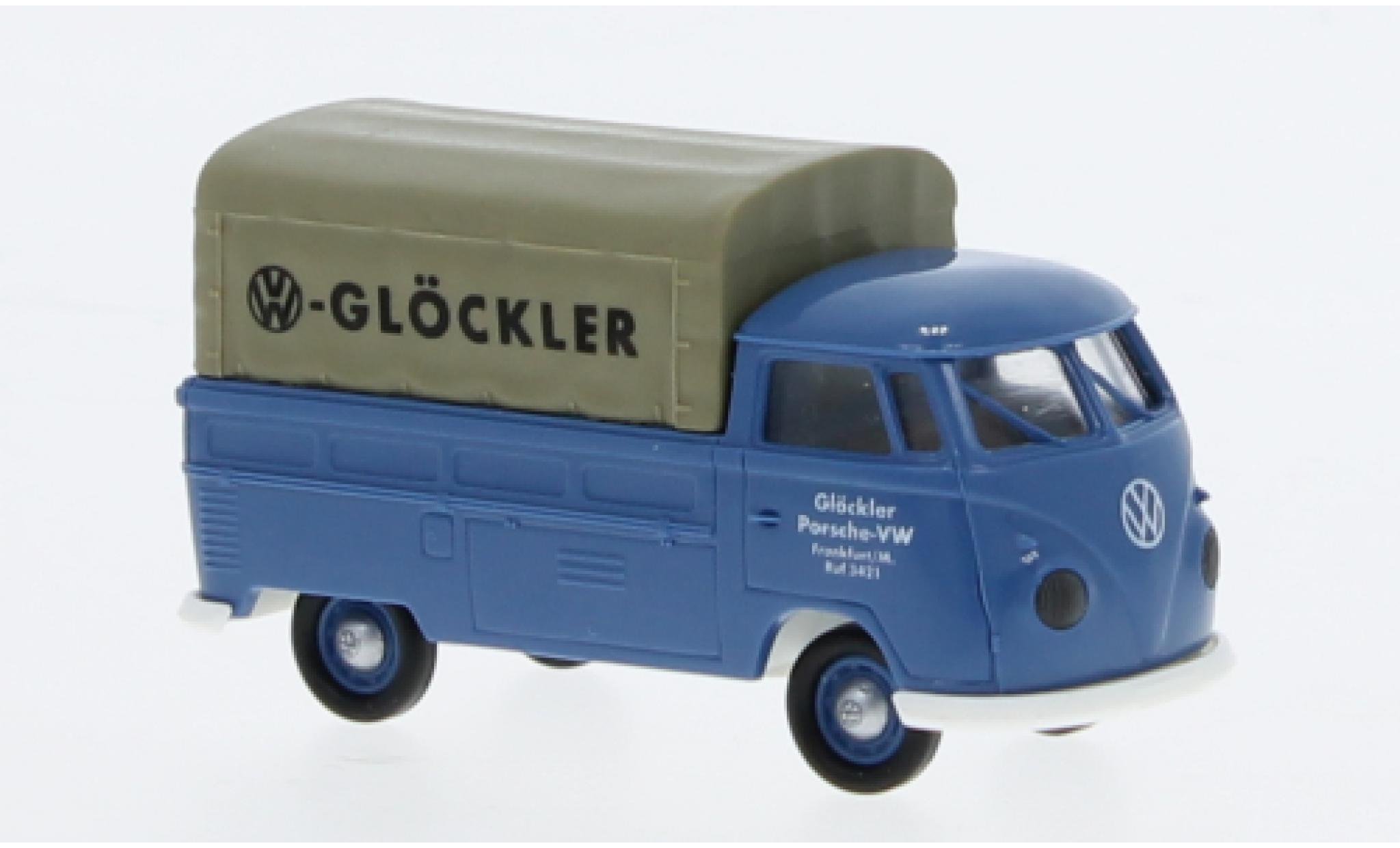 Volkswagen T1 1/87 Brekina b Pritsche Glöckler 1960 1:87 modellino in miniatura