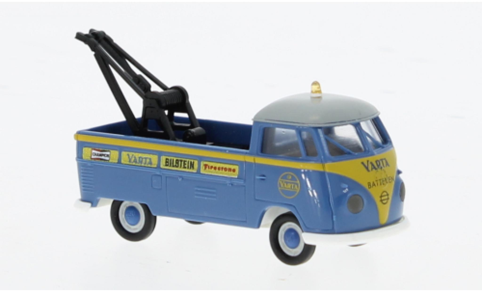 Volkswagen T1 1/87 Brekina b Pritsche Varta 1960 1:87 modellino in miniatura