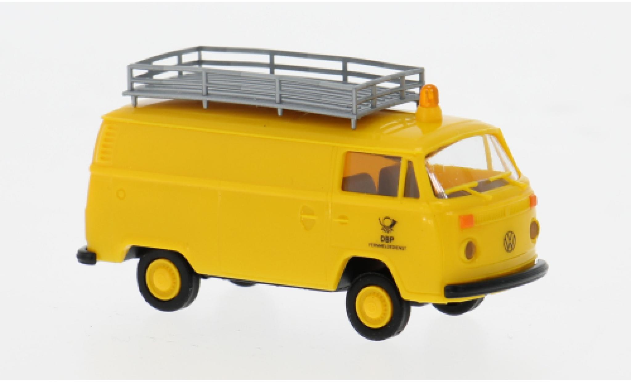 Volkswagen T2 1/87 Brekina Kasten 1973 DBP Fernmeldedienst 1:87 modellino in miniatura