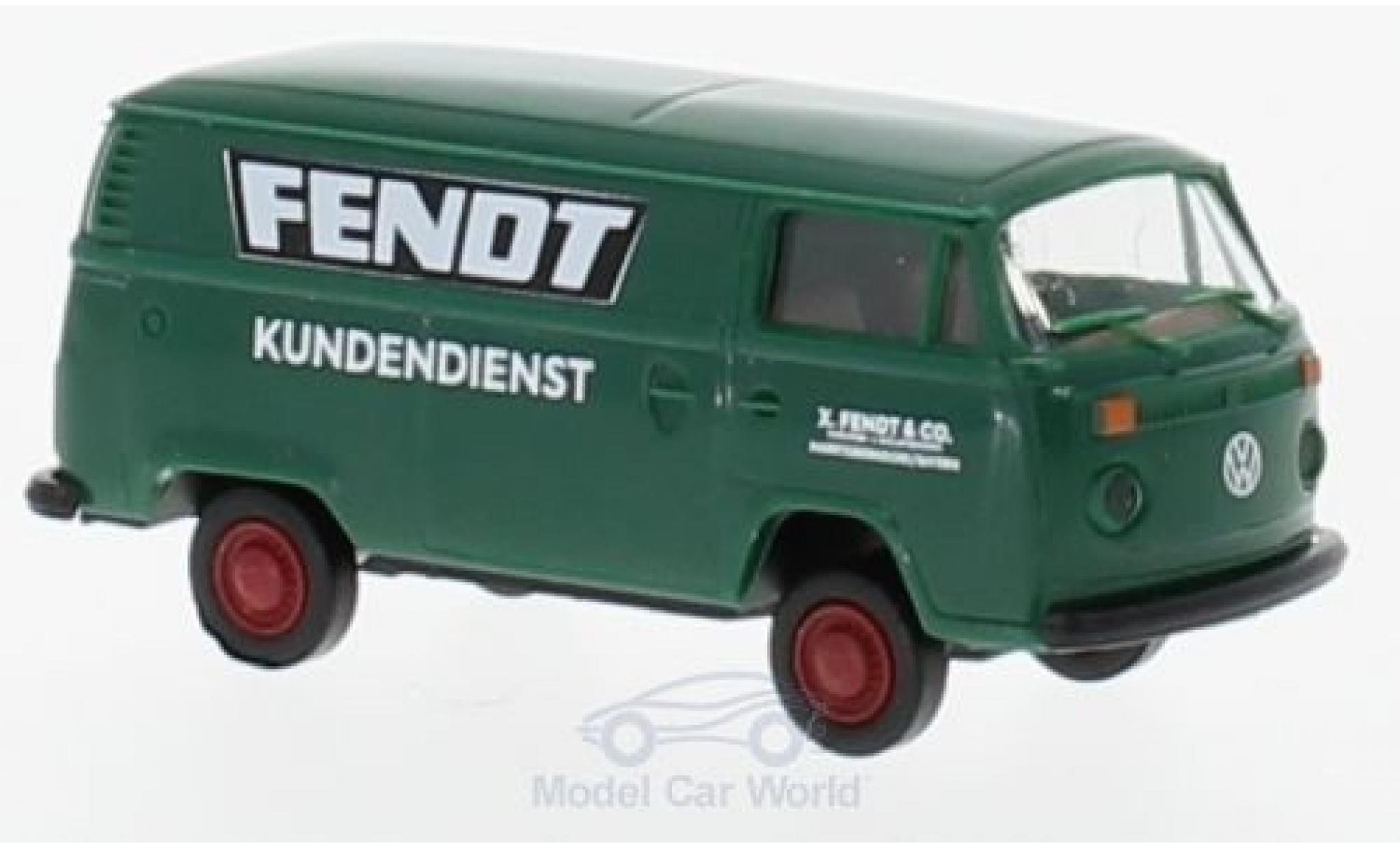 Volkswagen T2 A 1/87 Brekina Kasten Fendt Kundendienst modellino in miniatura