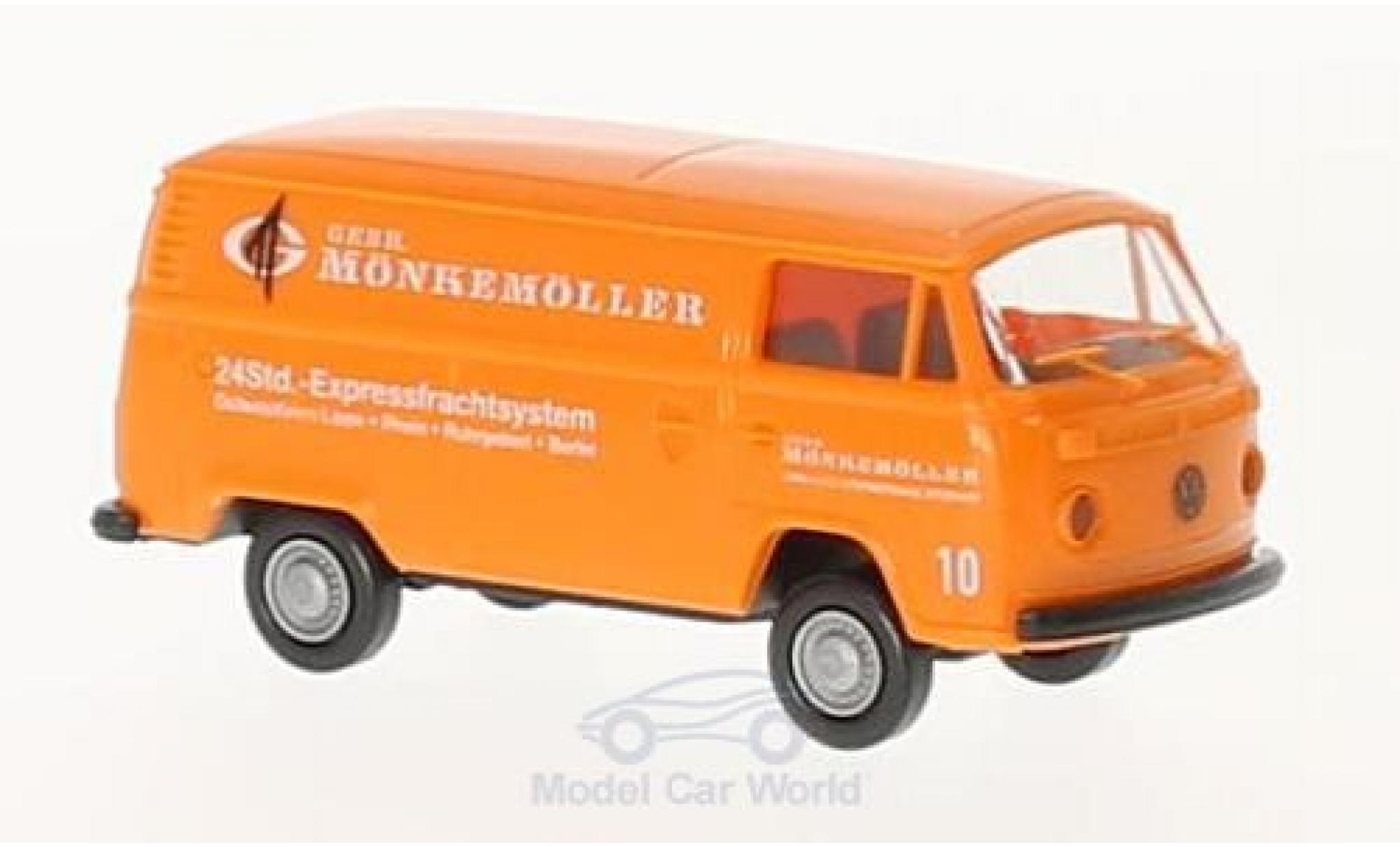 Volkswagen T2 A 1/87 Brekina Kasten Mönkemöller modellino in miniatura